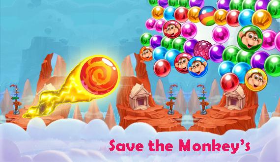 Little Kong Bubble Crush Game 1.0 Screenshot 1