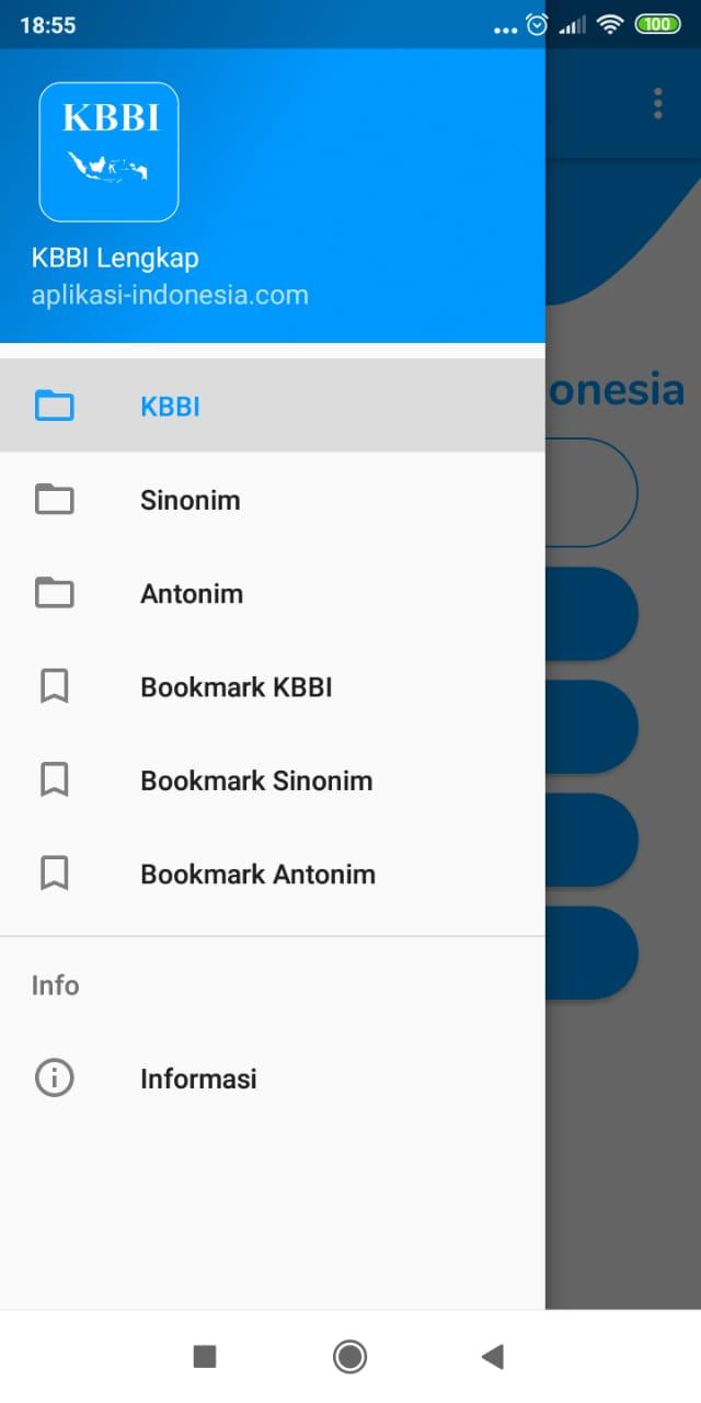 KBBI Lengkap Bahasa Indonesia, Antonim, Sinonim 1.4.0 Screenshot 2