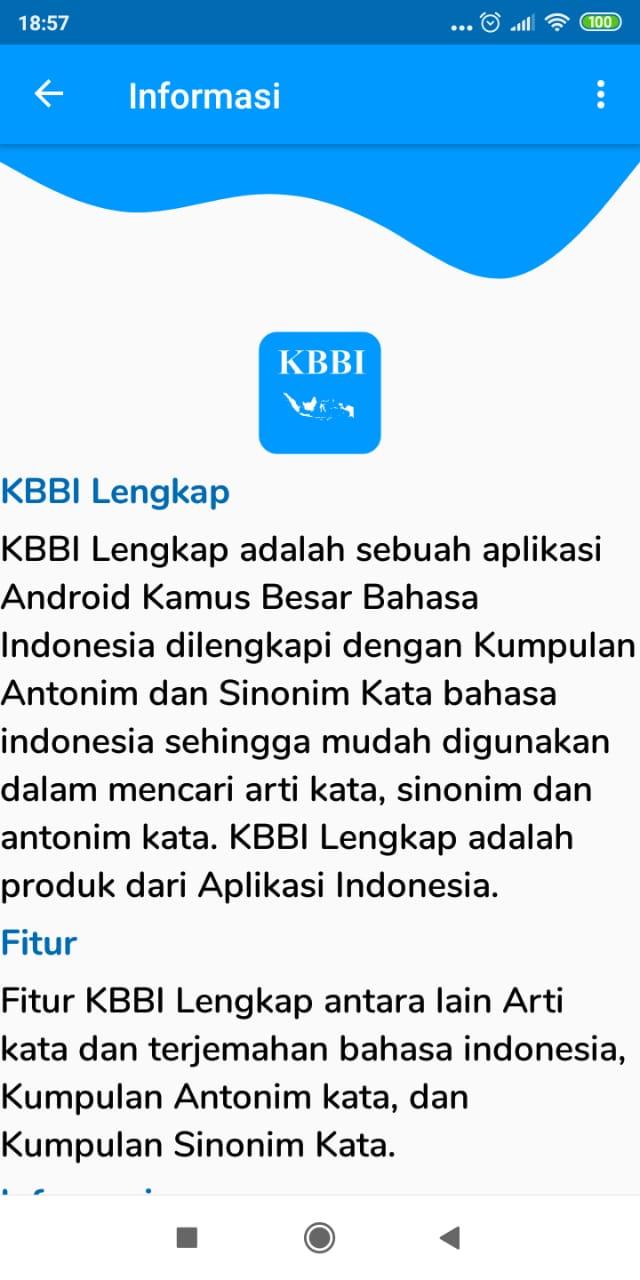 KBBI Lengkap Bahasa Indonesia, Antonim, Sinonim 1.4.0 Screenshot 6