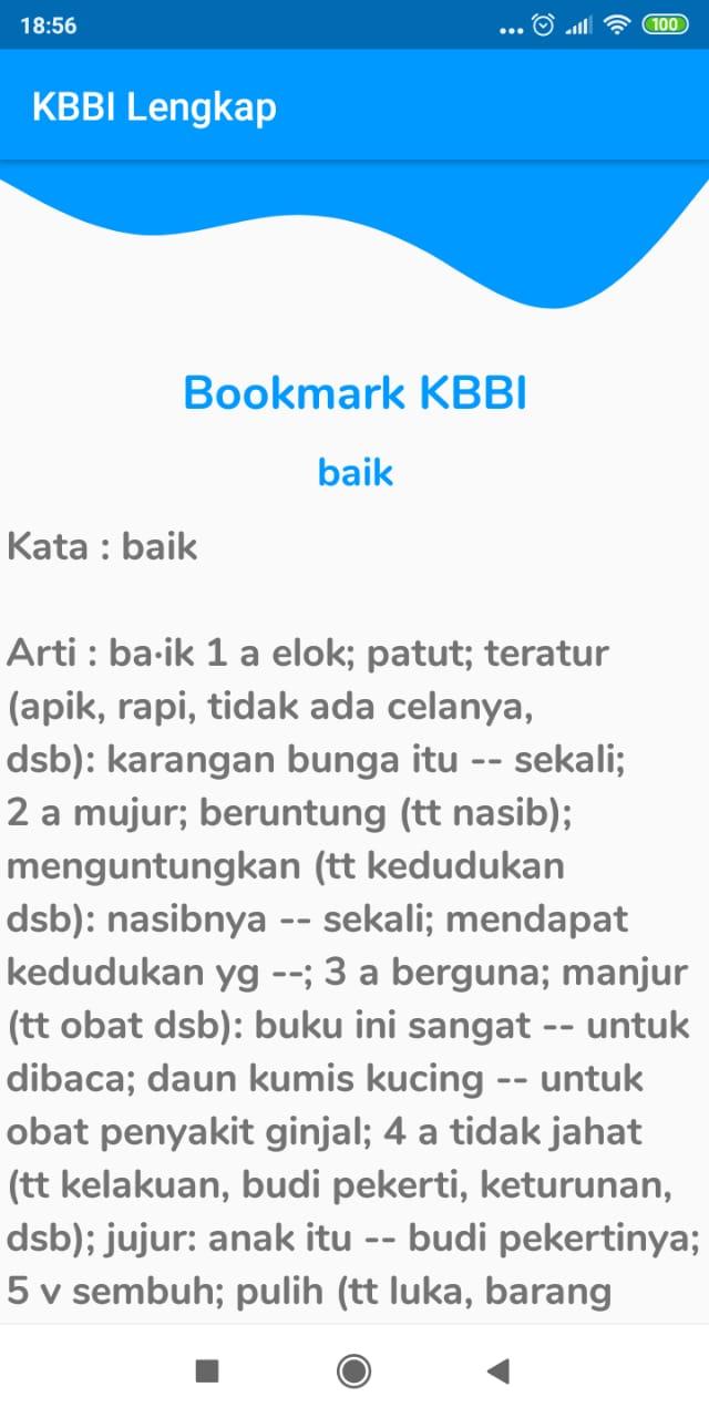 KBBI Lengkap Bahasa Indonesia, Antonim, Sinonim 1.4.0 Screenshot 8