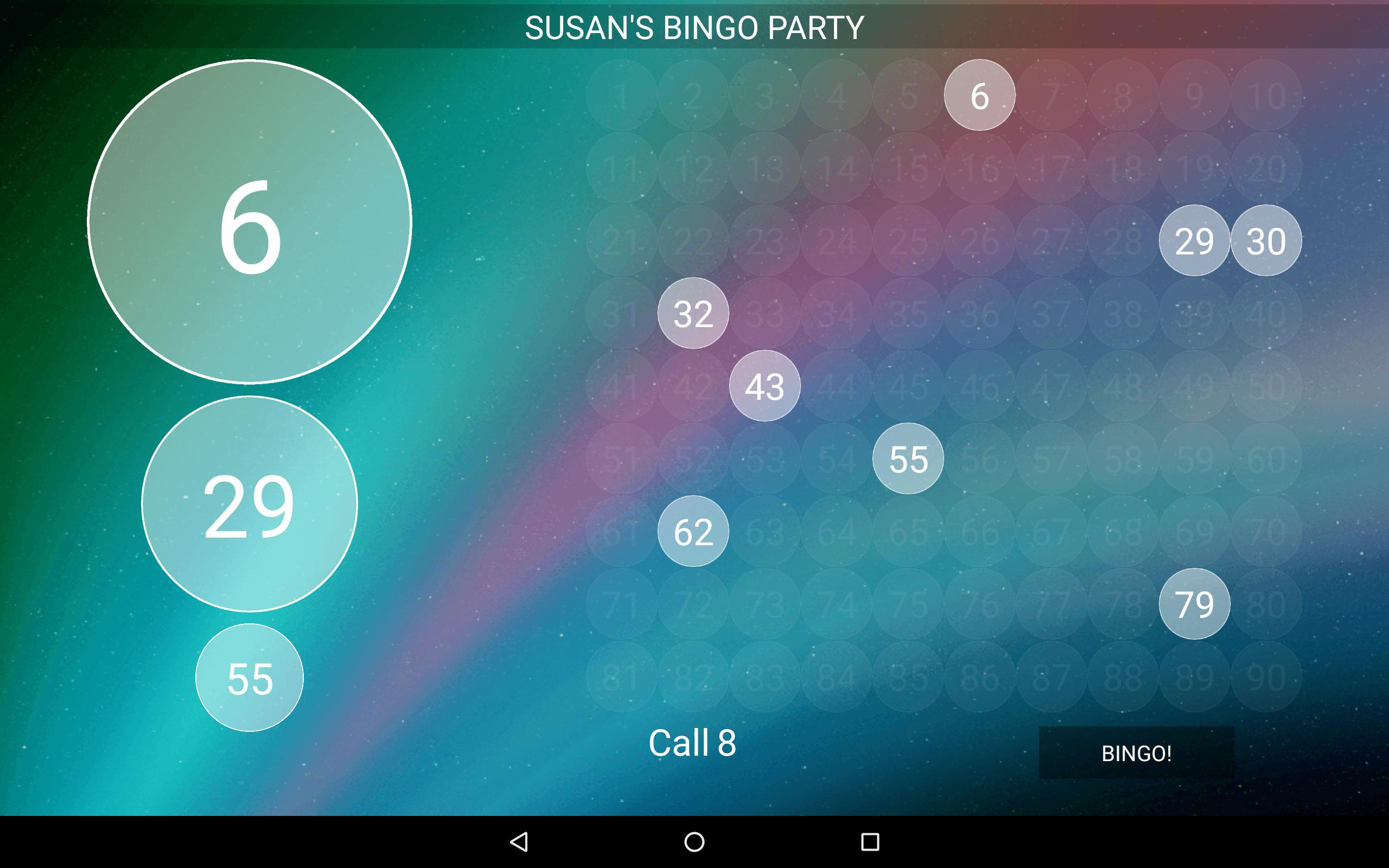 Bingo Caller Machine (free Bingo Calling App) 2.1 Screenshot 13