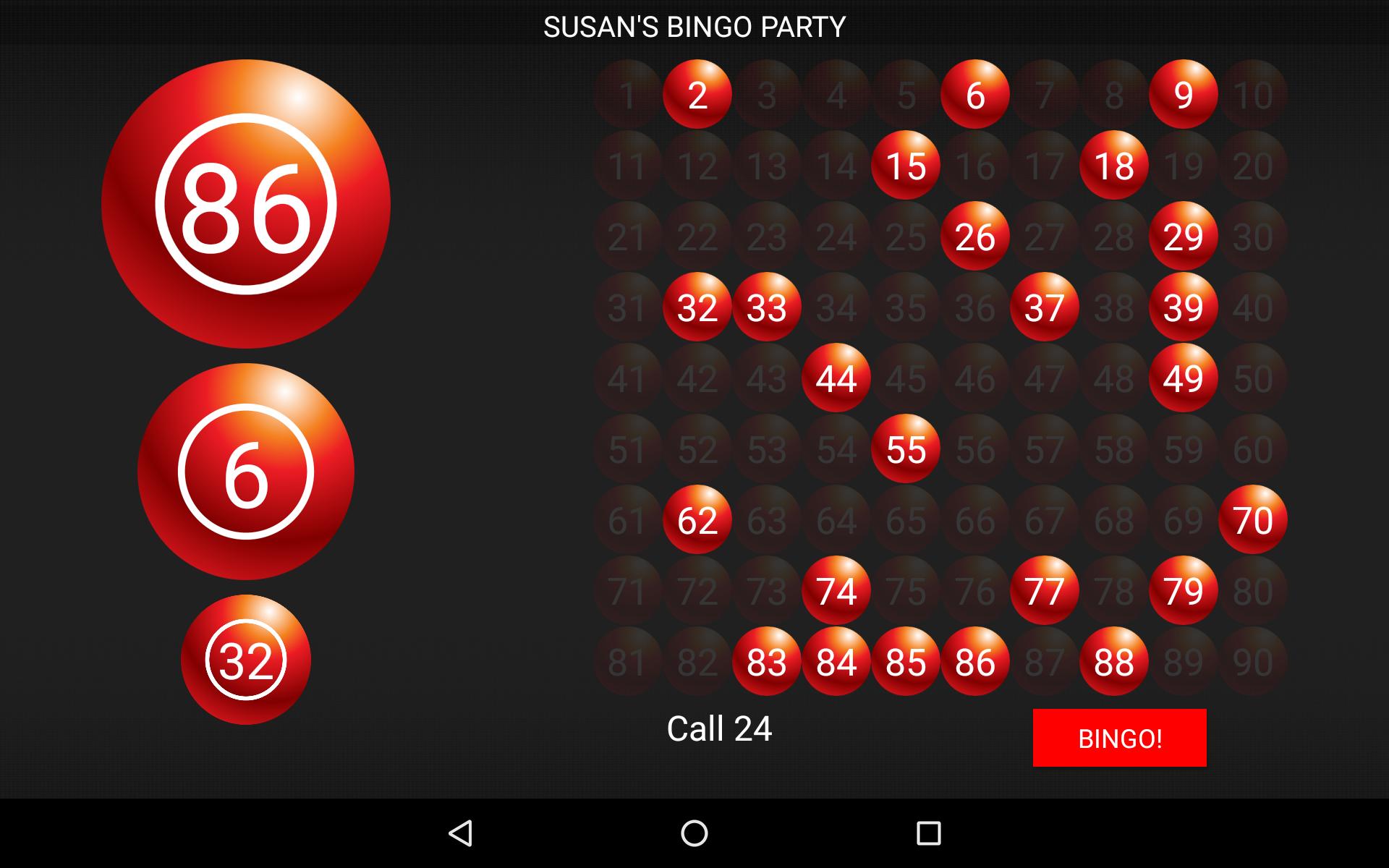 Bingo Caller Machine (free Bingo Calling App) 2.1 Screenshot 17