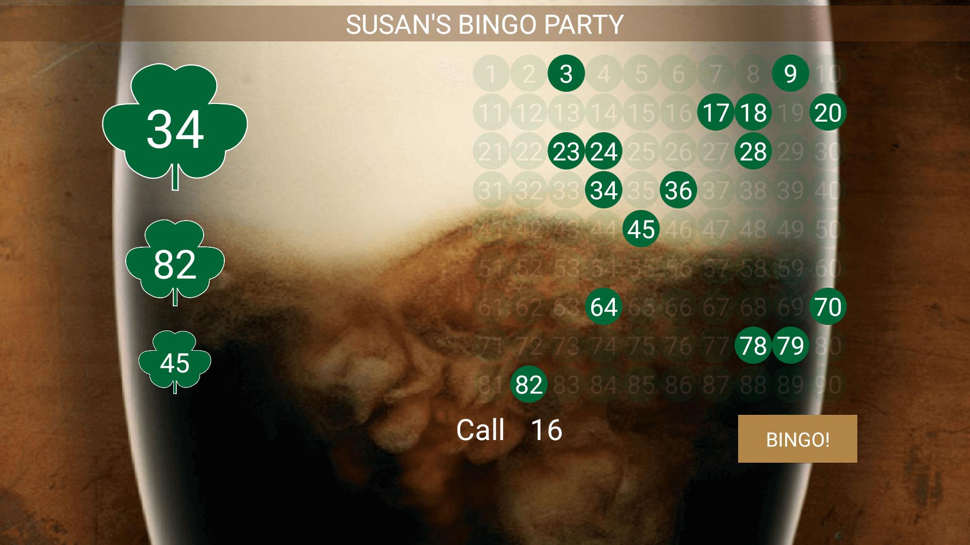 Bingo Caller Machine (free Bingo Calling App) 2.1 Screenshot 2