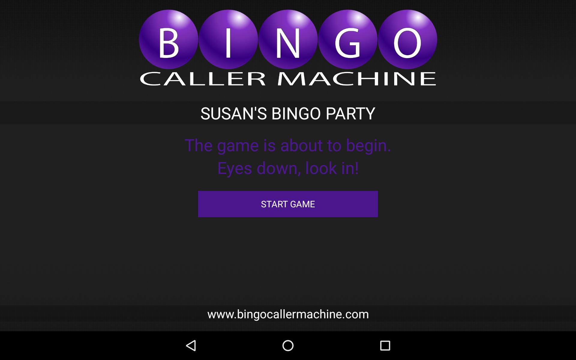 Bingo Caller Machine (free Bingo Calling App) 2.1 Screenshot 20