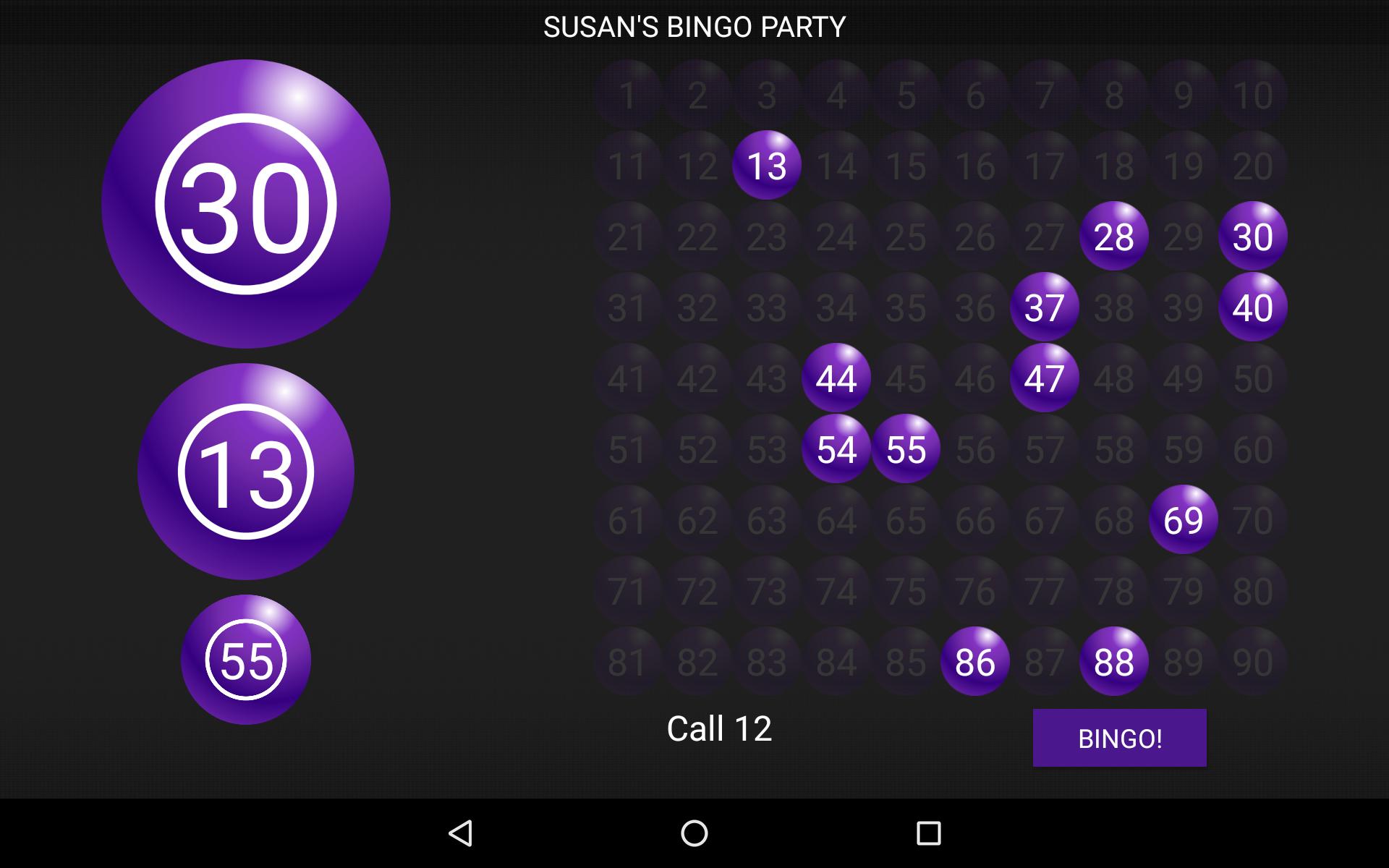 Bingo Caller Machine (free Bingo Calling App) 2.1 Screenshot 21