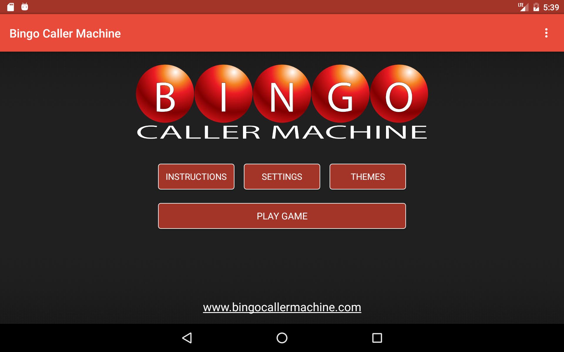 Bingo Caller Machine (free Bingo Calling App) 2.1 Screenshot 22