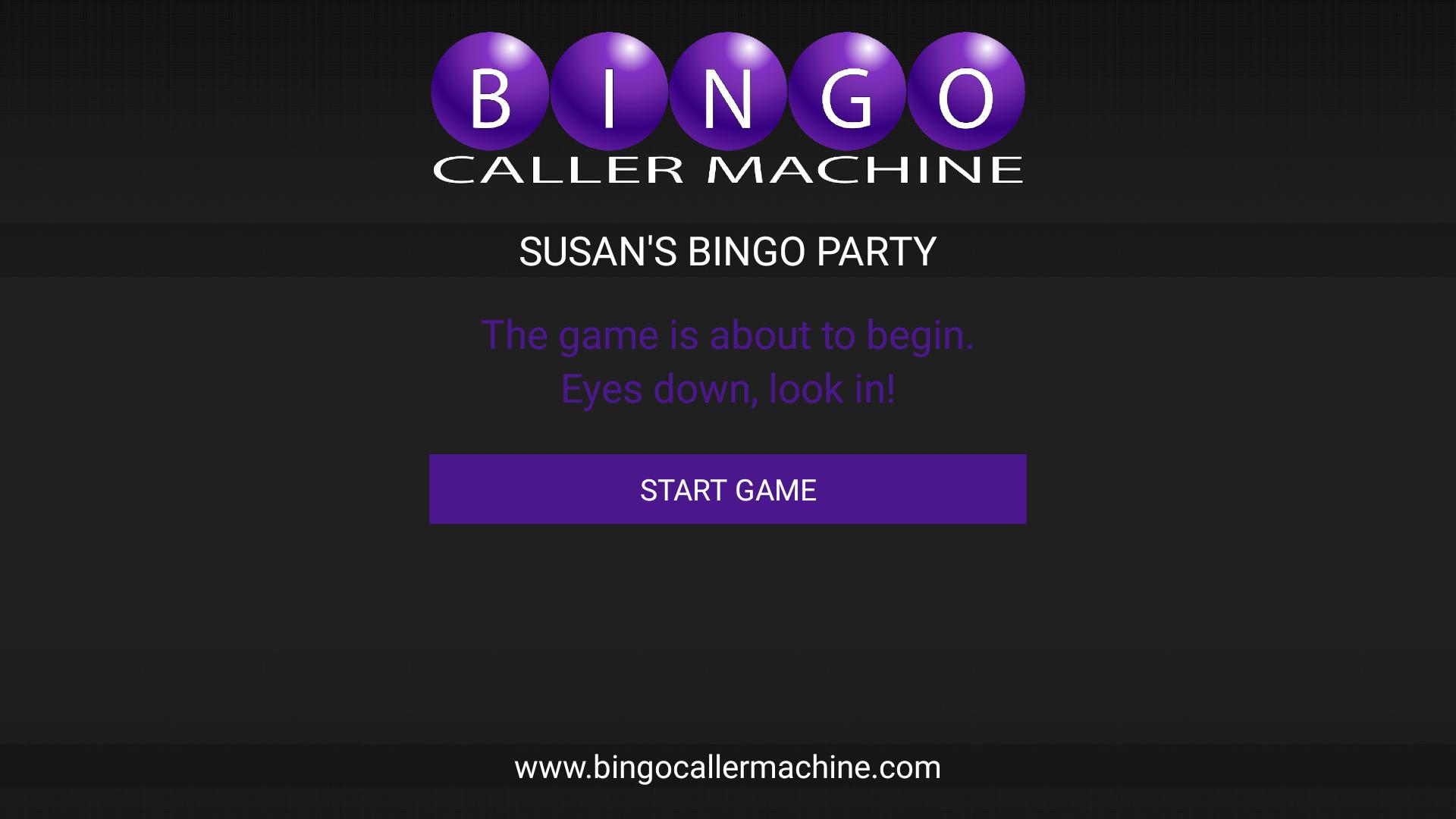 Bingo Caller Machine (free Bingo Calling App) 2.1 Screenshot 4