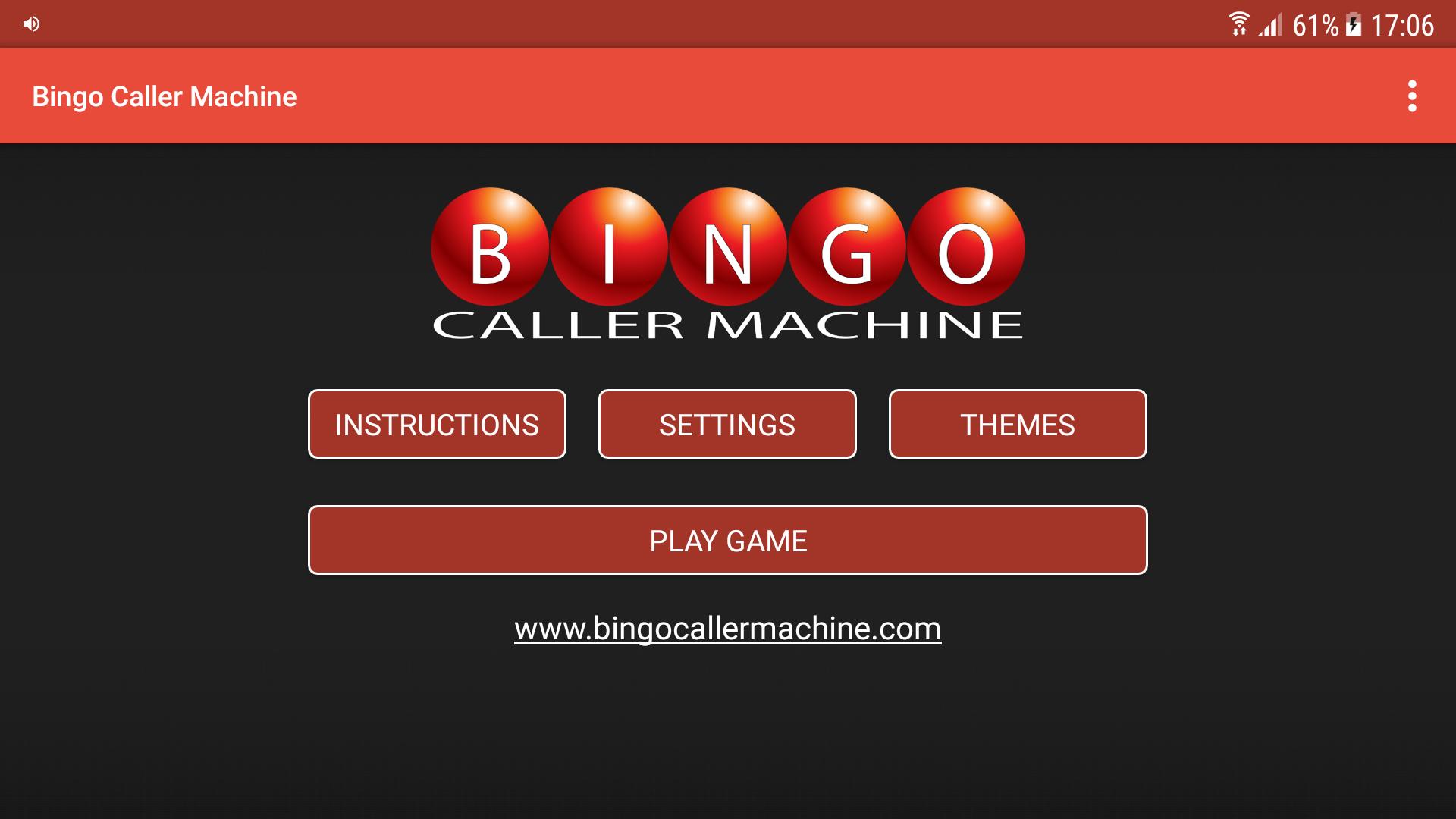 Bingo Caller Machine (free Bingo Calling App) 2.1 Screenshot 6