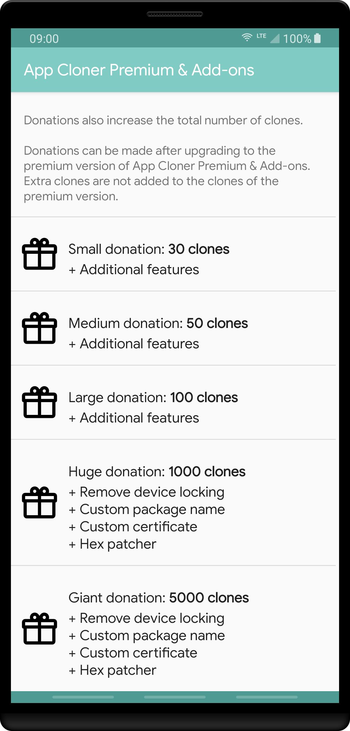 App Cloner Premium & Add-ons 2.8.1 Screenshot 2