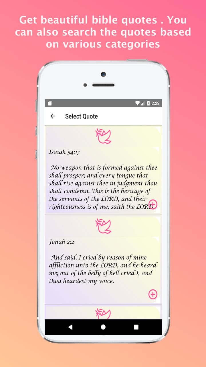 Daily Bible Scriptures 4.1 Screenshot 3