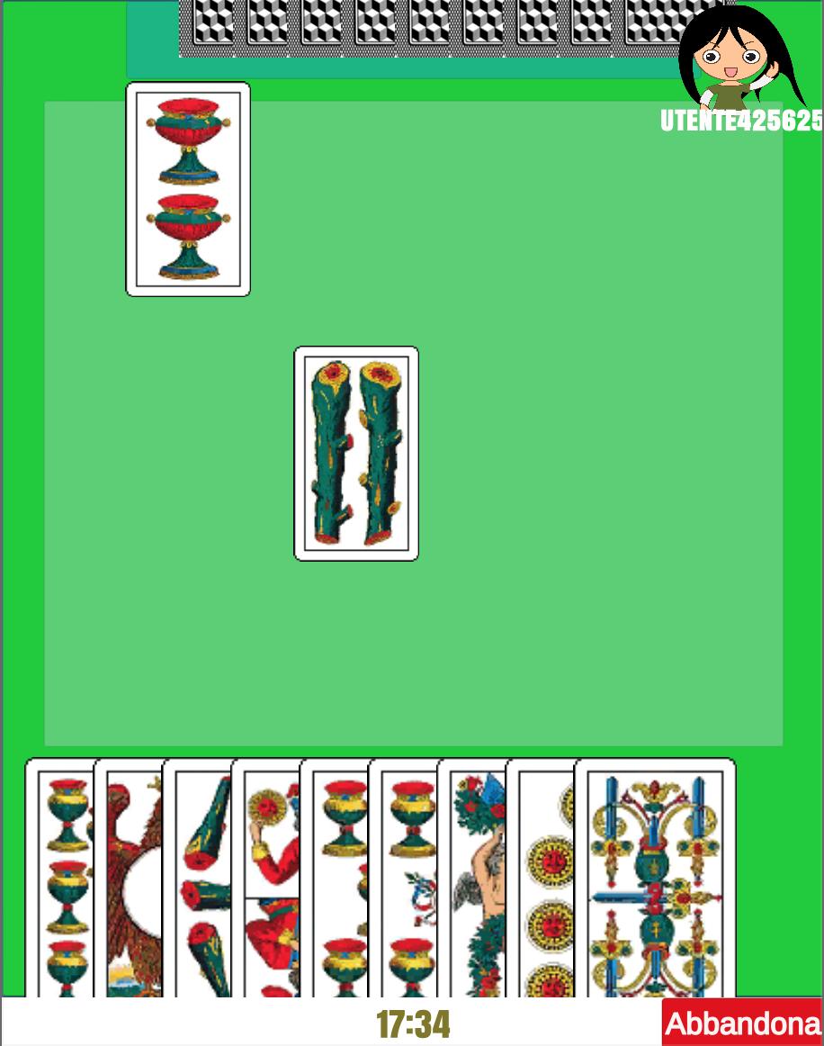 Cards Game "Scopone scientifico" Play free online 1.3 Screenshot 2