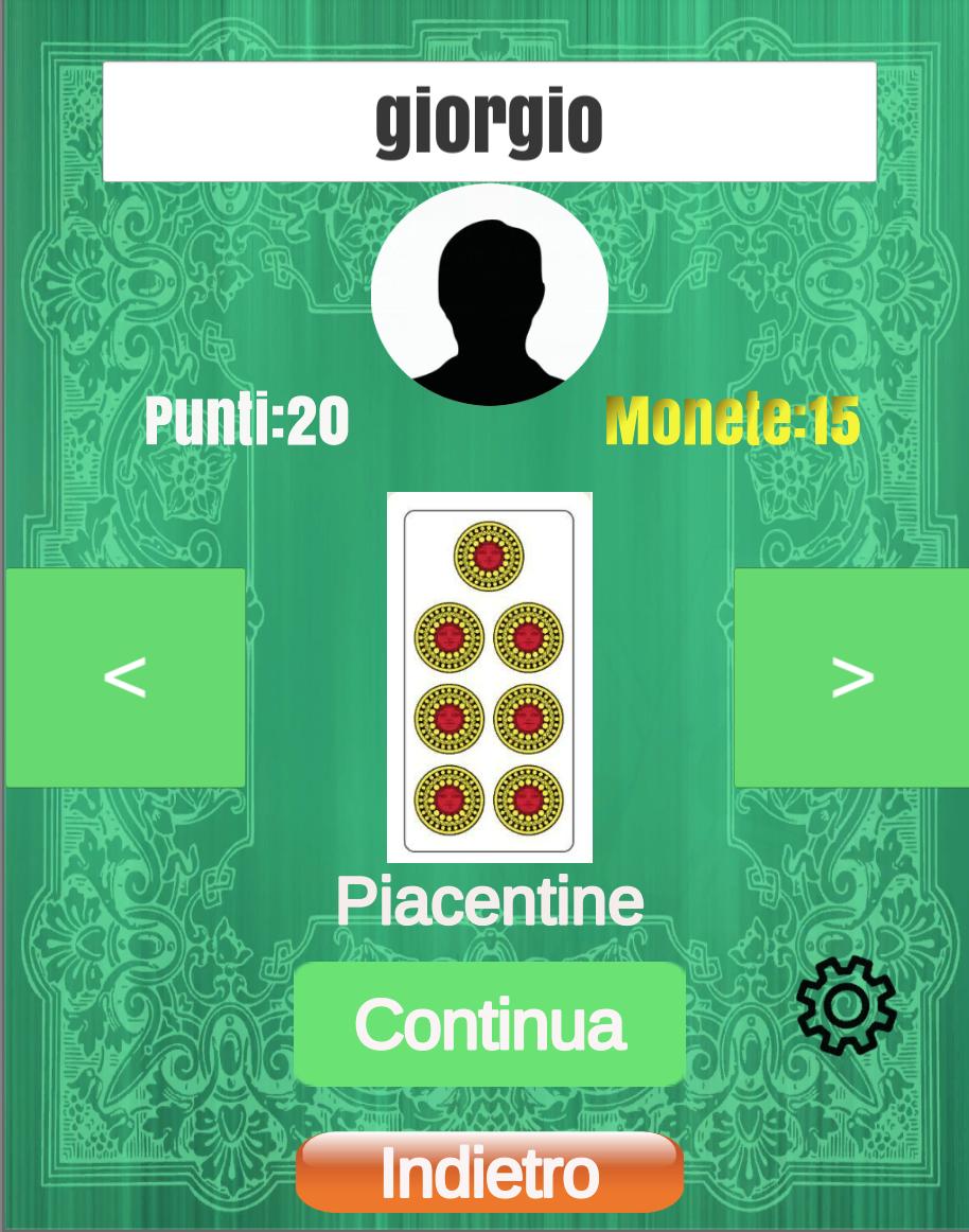 Cards Game "Scopone scientifico" Play free online 1.3 Screenshot 3