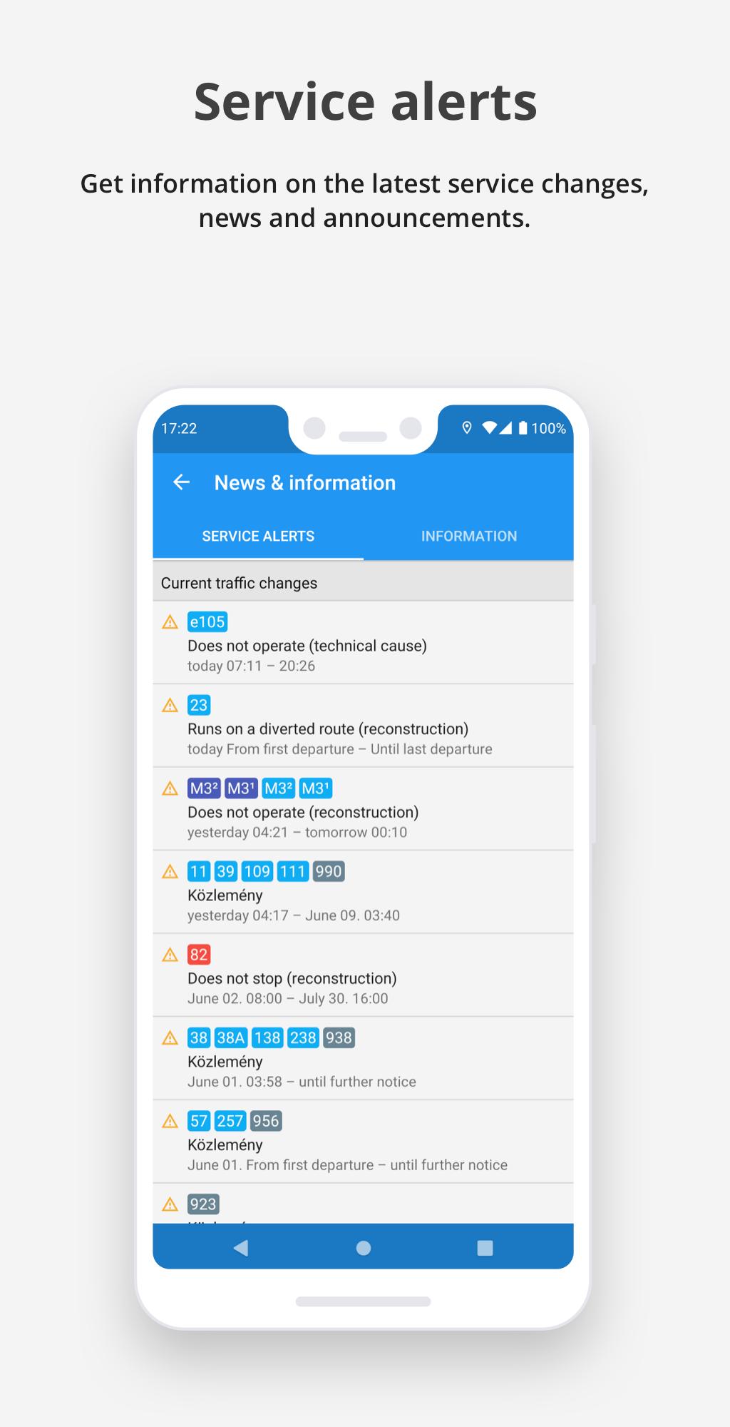menetrend.app – Public Transit in Hungary 3.3.2.9418 Screenshot 7