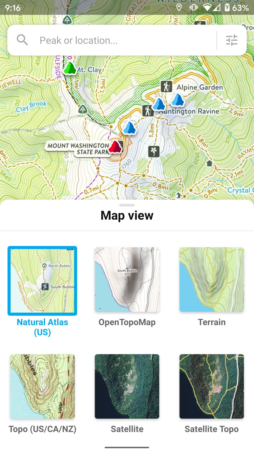 peakery • track mountain hiking 1.2.1 Screenshot 5