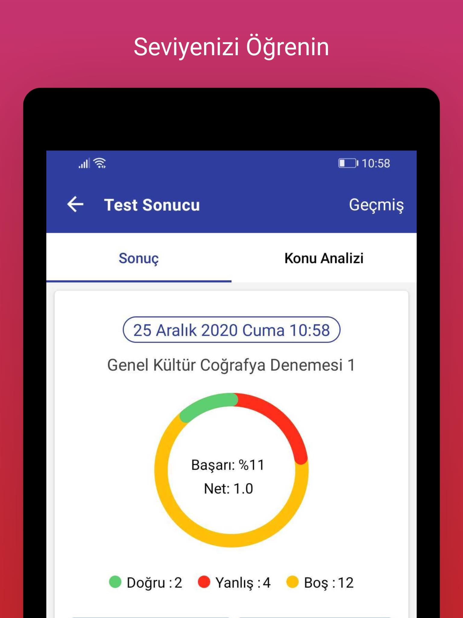 Çöz-Geç Ücretli Güncel ve Kaliteli Testler 2.2.5 Screenshot 14