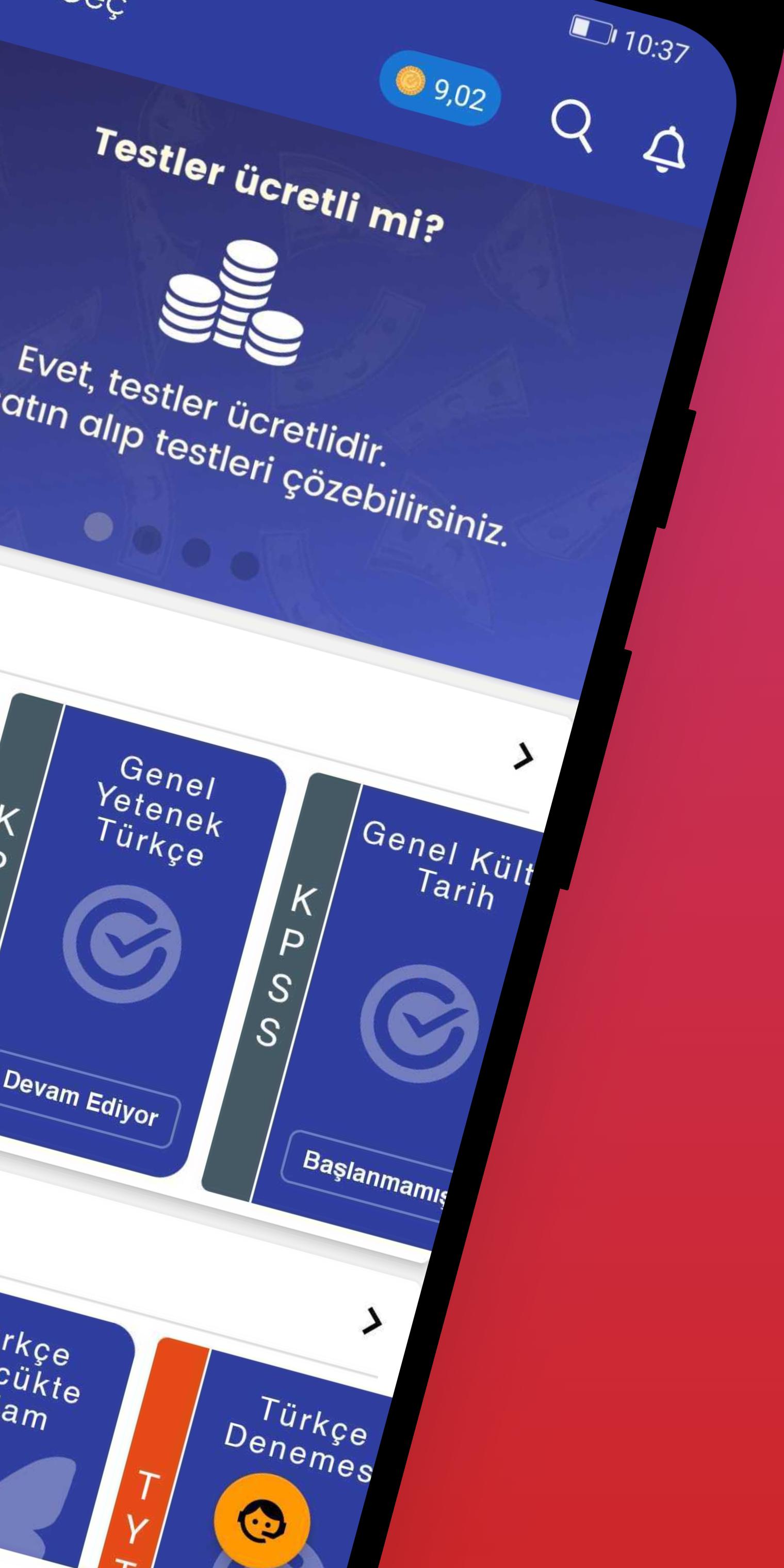 Çöz-Geç Ücretli Güncel ve Kaliteli Testler 2.2.5 Screenshot 2