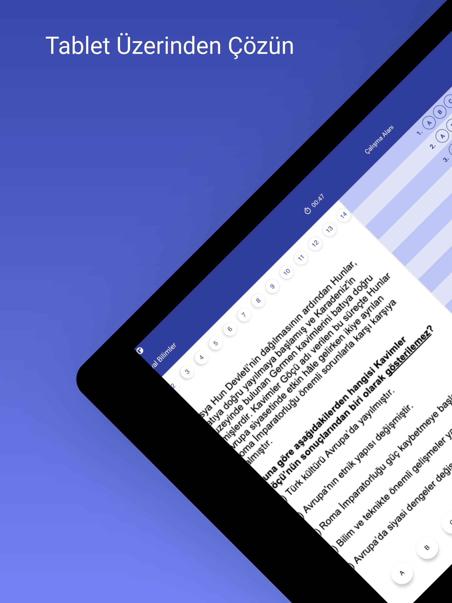 Çöz-Geç Ücretli Güncel ve Kaliteli Testler 2.2.5 Screenshot 9