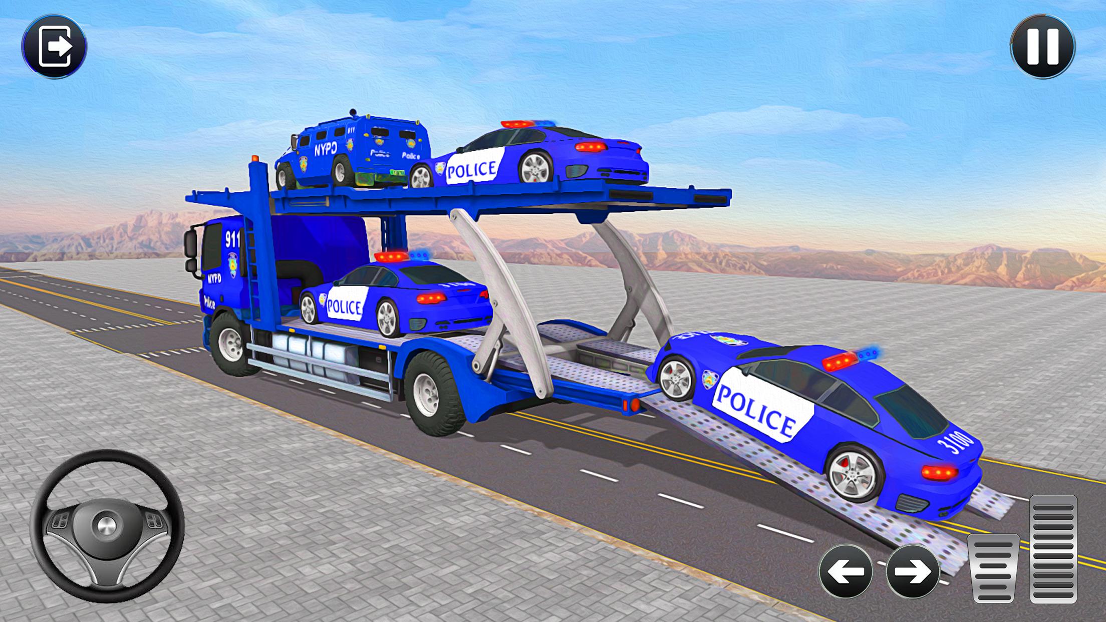 Grand Police Transport Truck 1.7 Screenshot 17