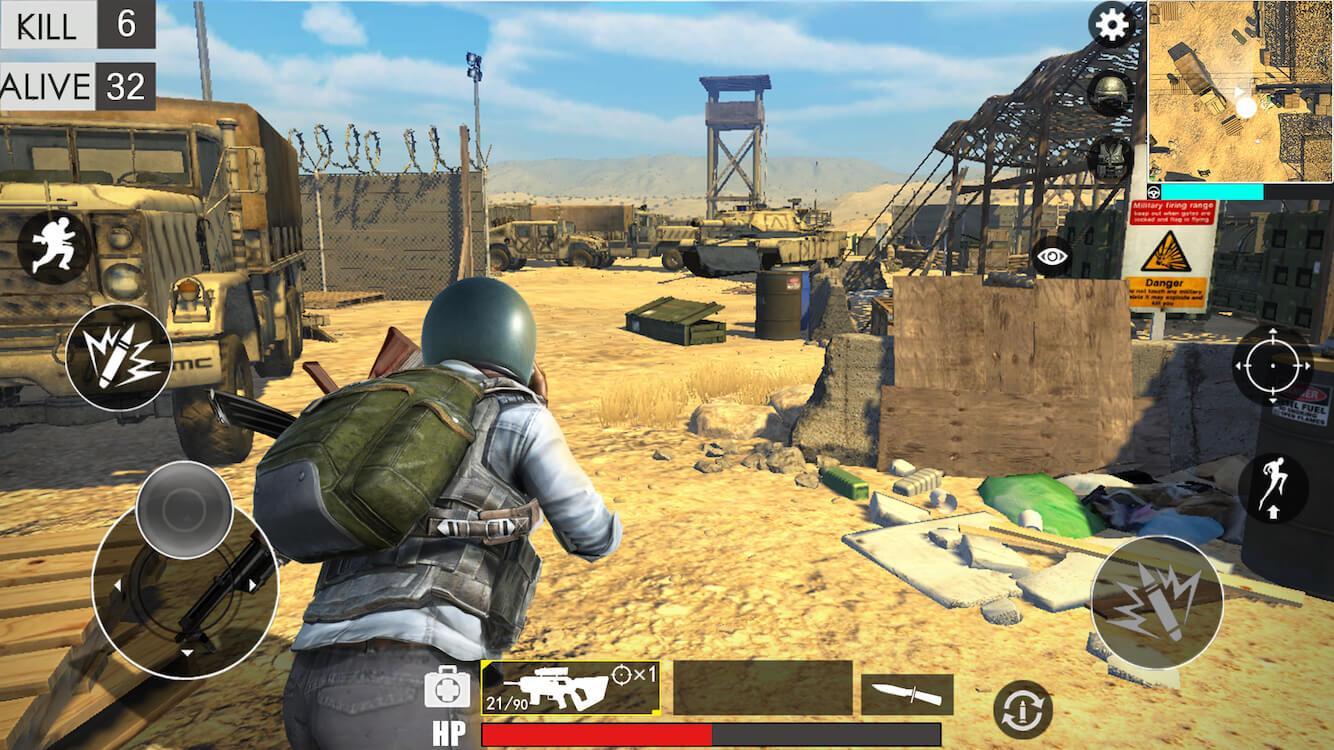 Desert survival shooting game 1.0.6 Screenshot 2