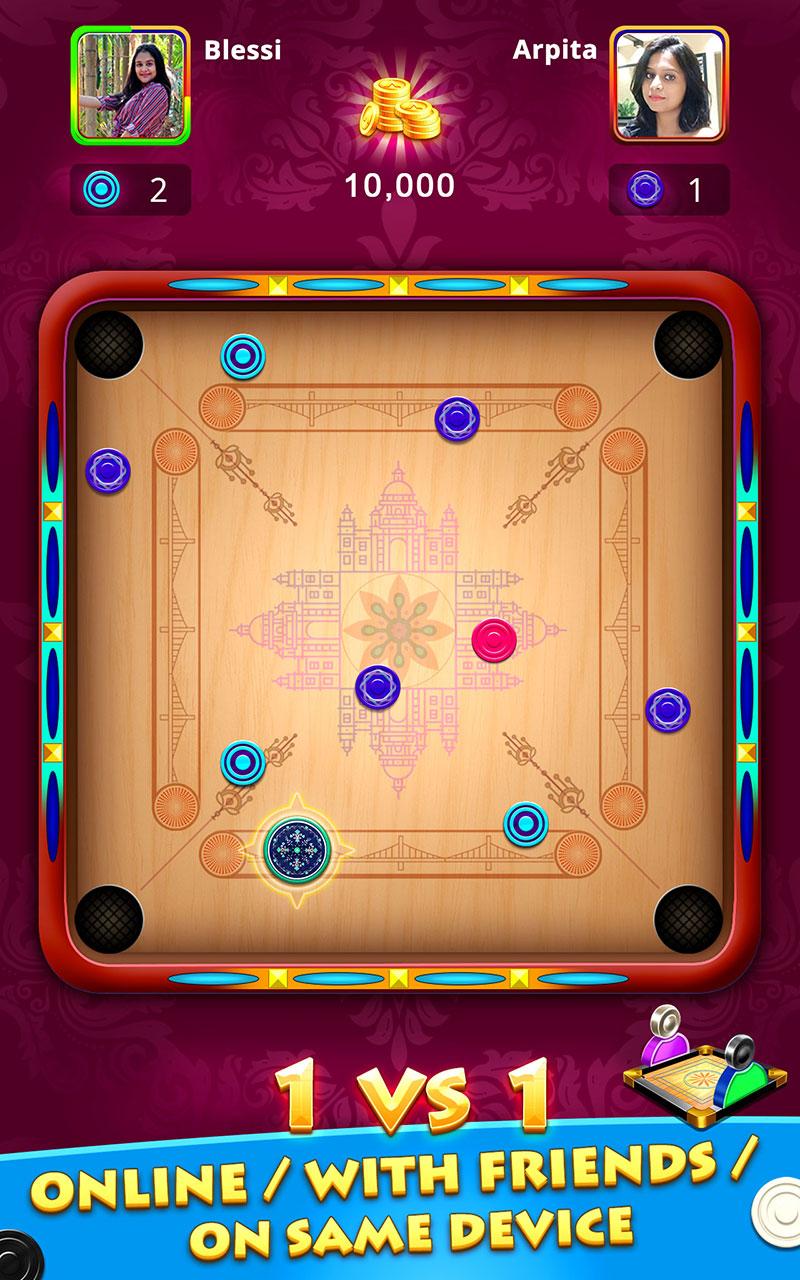 World Of Carrom 3D Board Game 2.6 Screenshot 1