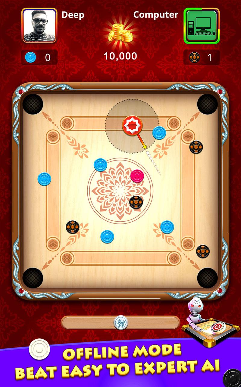 World Of Carrom 3D Board Game 2.6 Screenshot 12