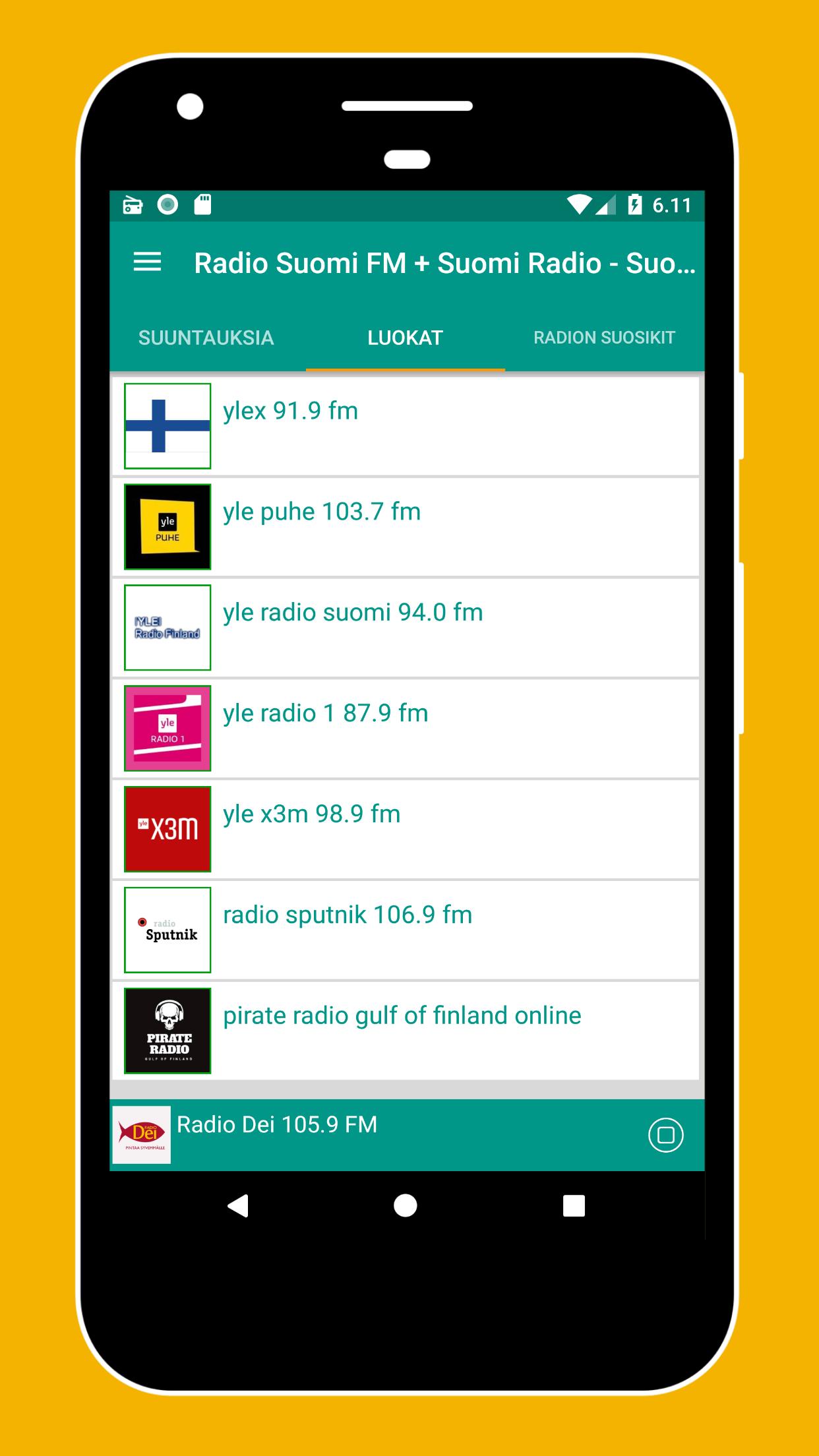 Radio Finland - Finnish Radio Stations - DAB Radio 1.1.1 Screenshot 22