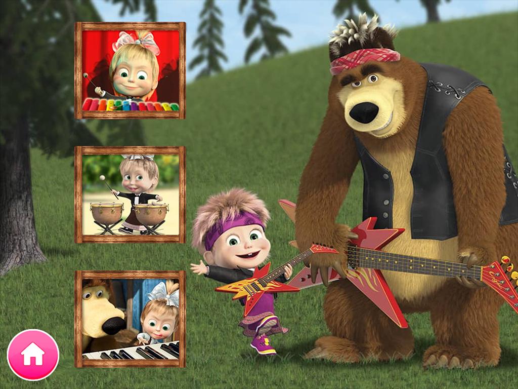Masha and the Bear. Educational Games 5.3 Screenshot 2