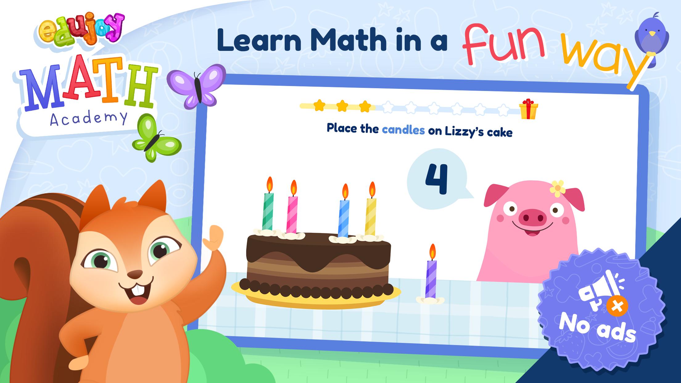 Edujoy Math Academy - Learn Maths 7.8 Screenshot 1