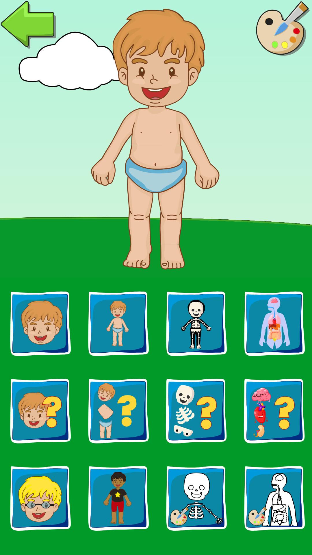 Body Parts for Kids pch_1.2.25 Screenshot 1
