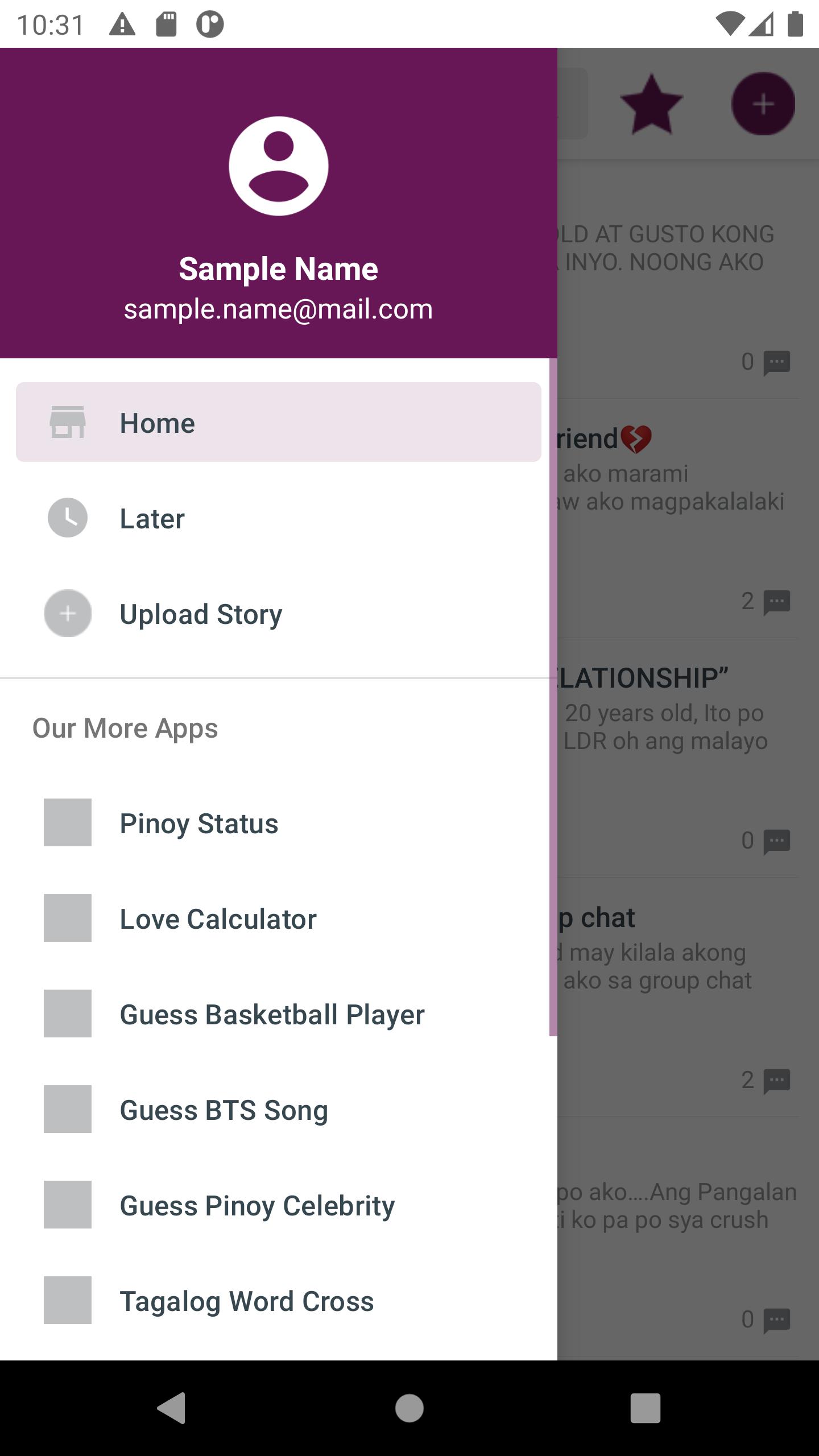 Tagalog Love Stories 2.1.7 Screenshot 12