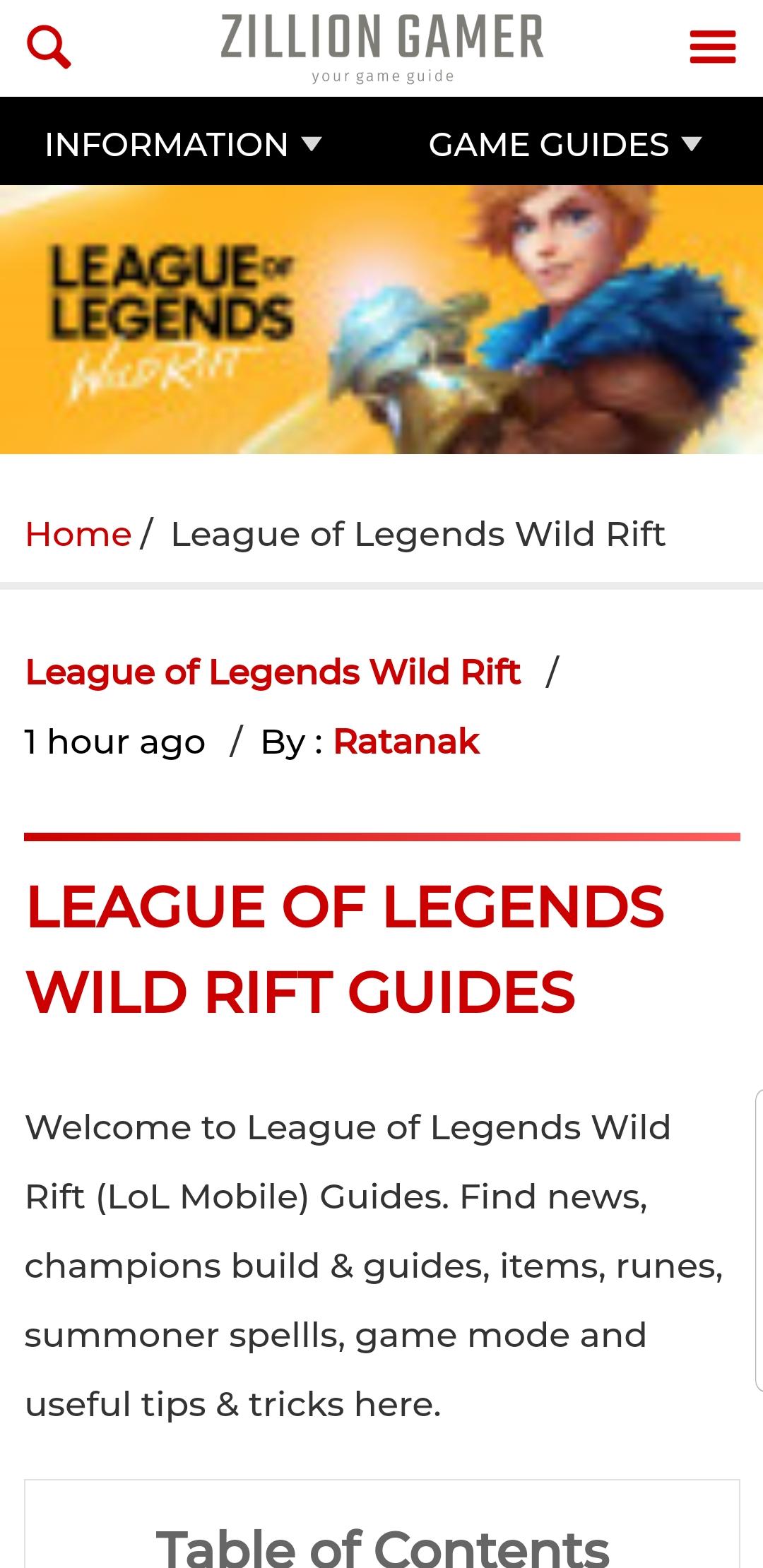 League of Legends: Wild Rift Guide 1 Screenshot 1