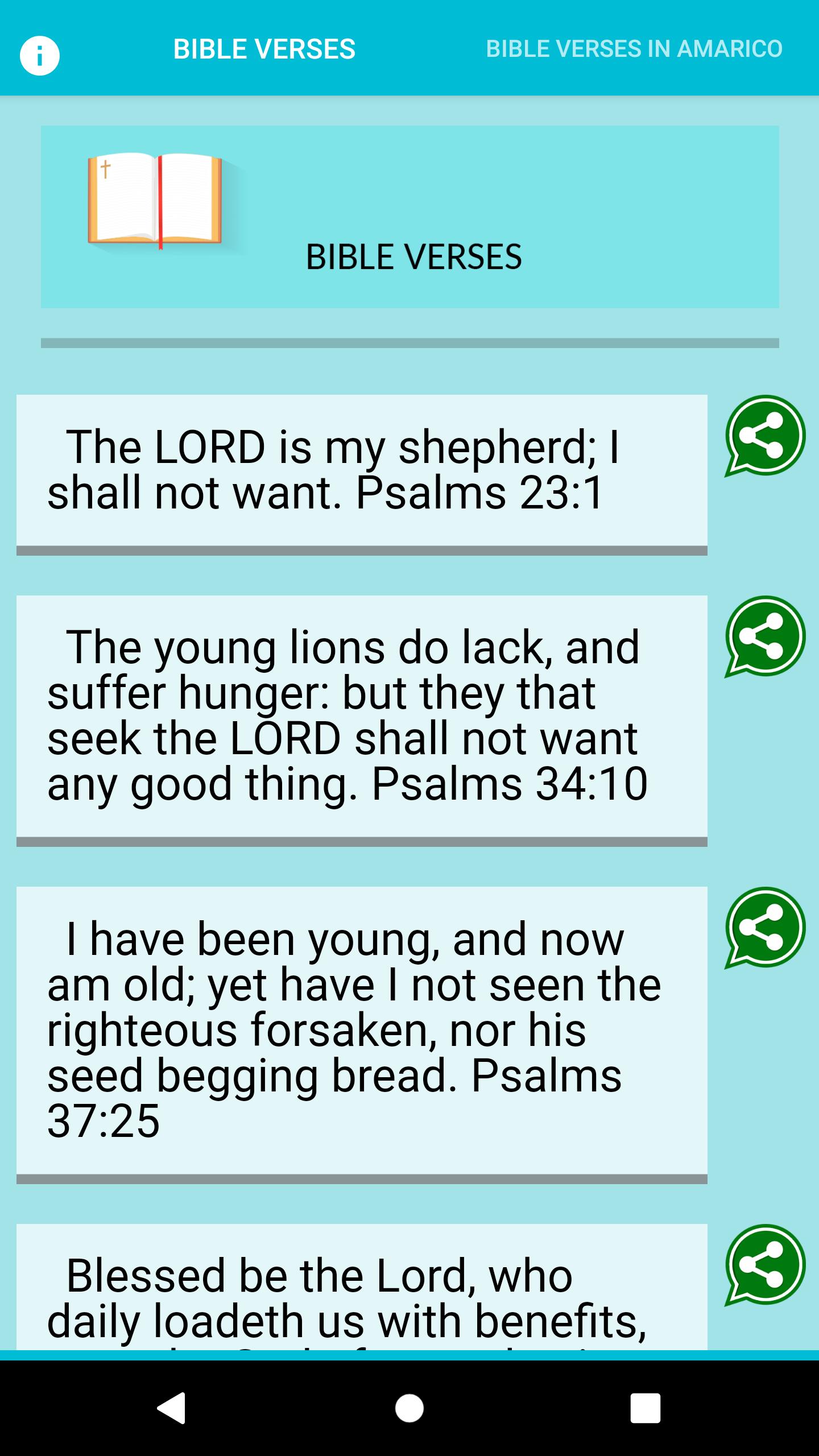 Bible verses 5.0 Screenshot 3