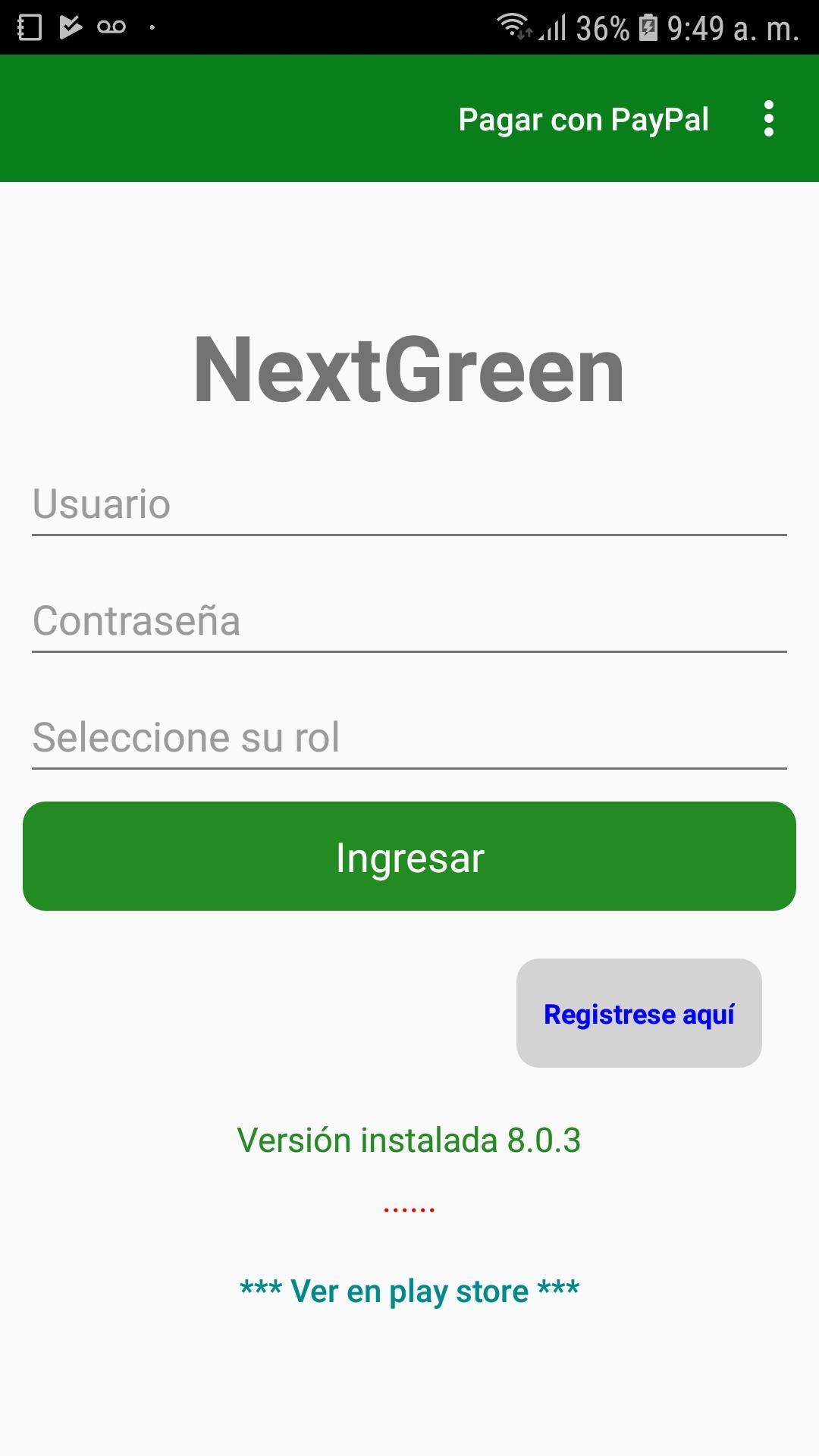 NextGreen S.1 (Cobros, Créditos, Préstamos) 9.0.2 Screenshot 1