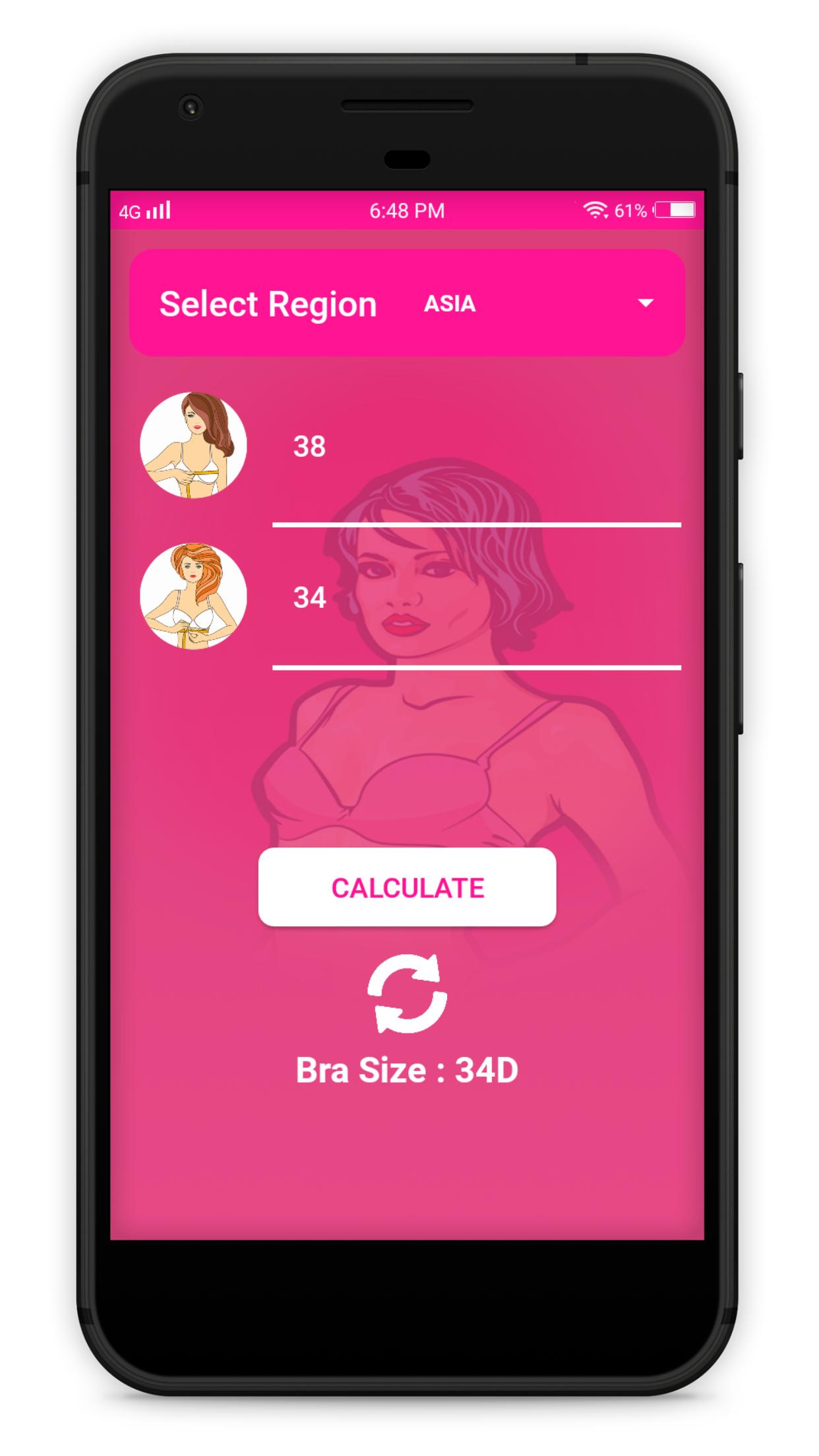 New Bra Size Calculator 3.0 Screenshot 3