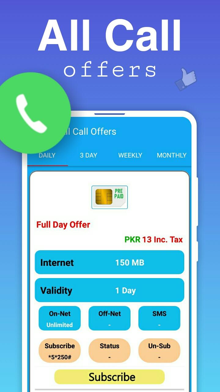 Telenor Packages 2021 | Telenor Internet Packages 1.4 Screenshot 3