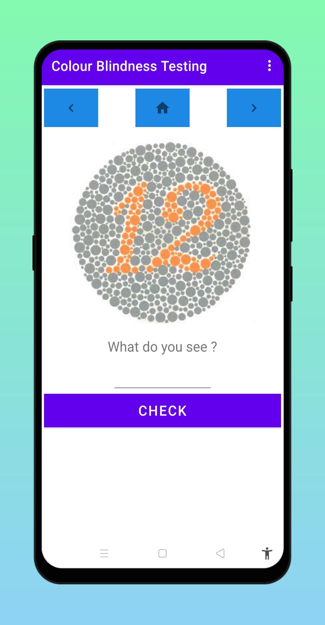 Color blindness Test 1.0 Screenshot 3