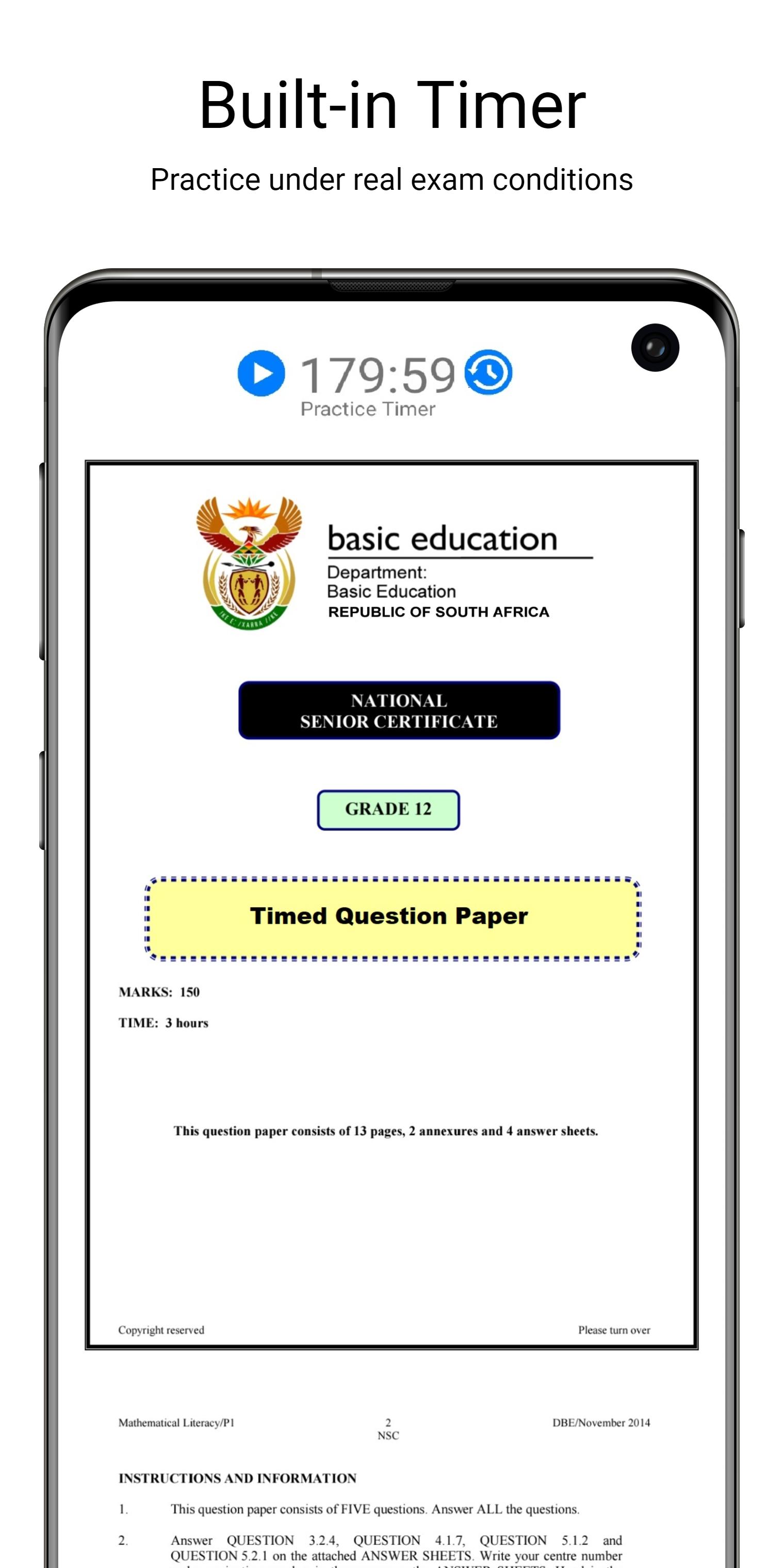 Grade 12 Mathematical Literacy past papers app 3 Screenshot 10