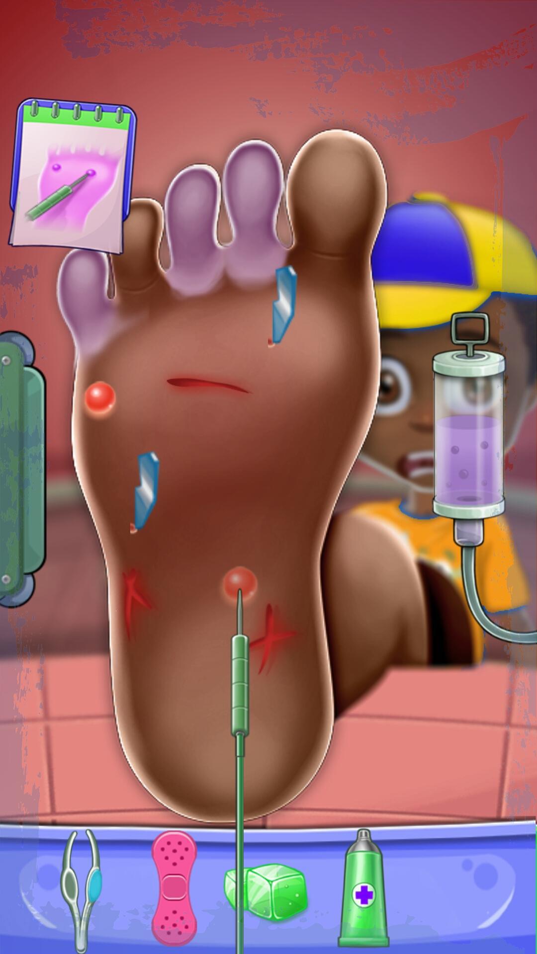 Hello Doctor! Foot Doctor game for kids 2 Screenshot 11