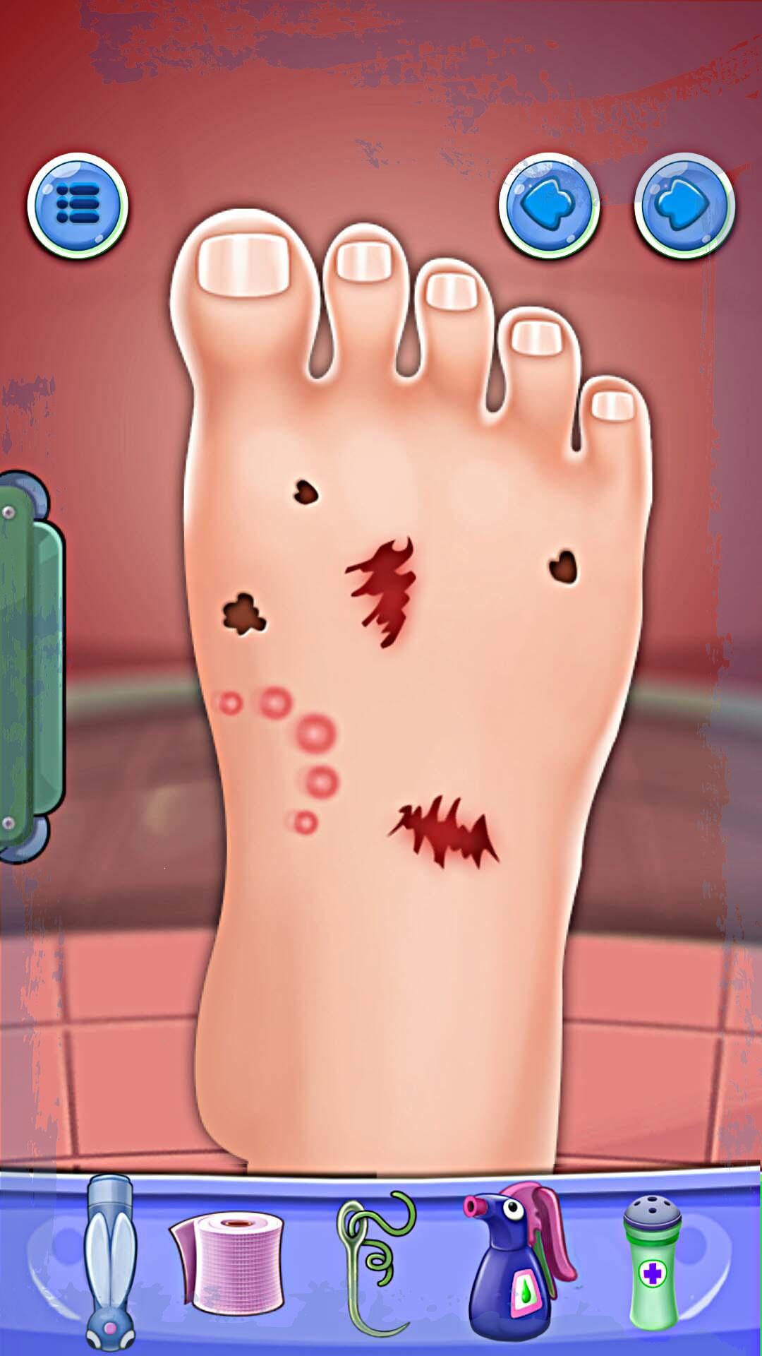 Hello Doctor! Foot Doctor game for kids 2 Screenshot 2