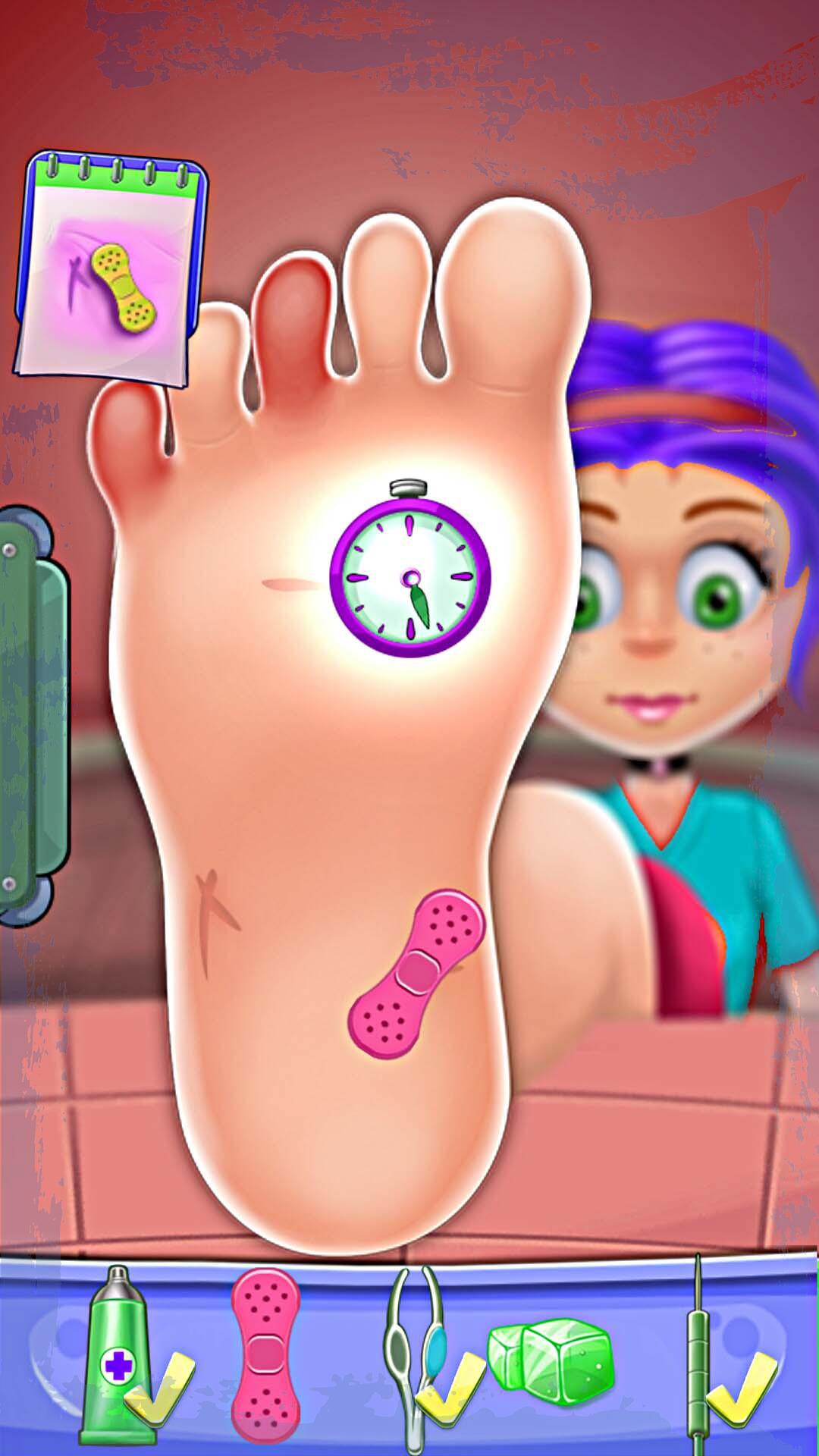 Hello Doctor! Foot Doctor game for kids 2 Screenshot 4