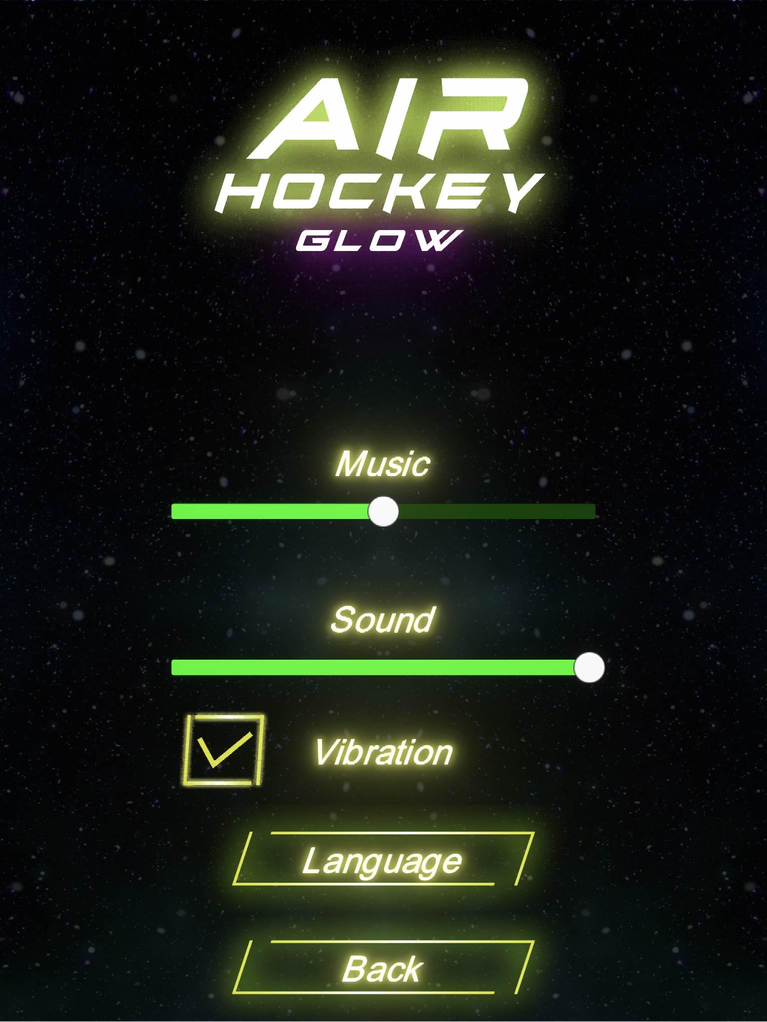 Air Hockey Glow HD 1.0.6 Screenshot 15