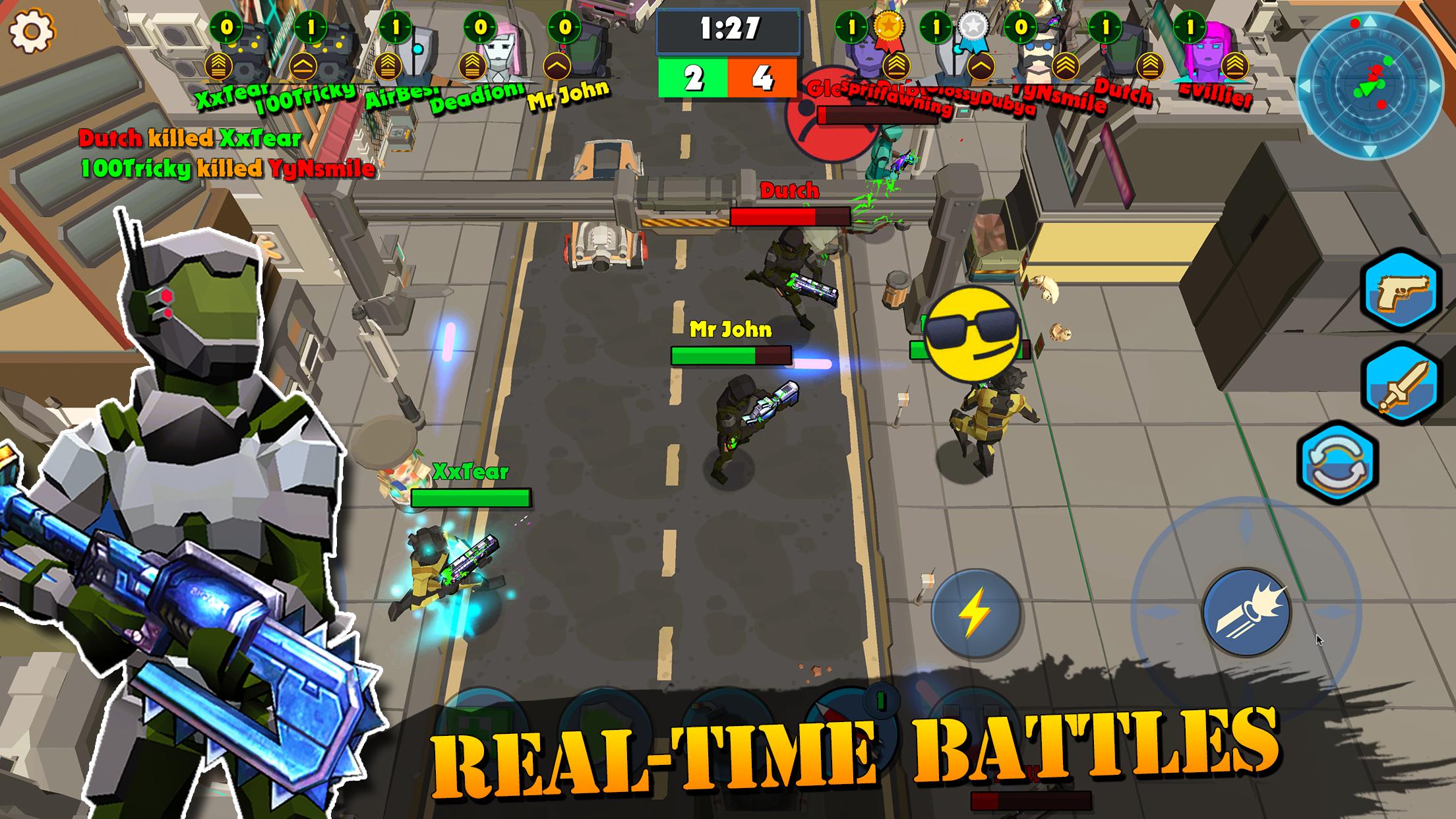 HEROES CLASH - PVP AND ZOMBIE 1.0.00 Screenshot 1