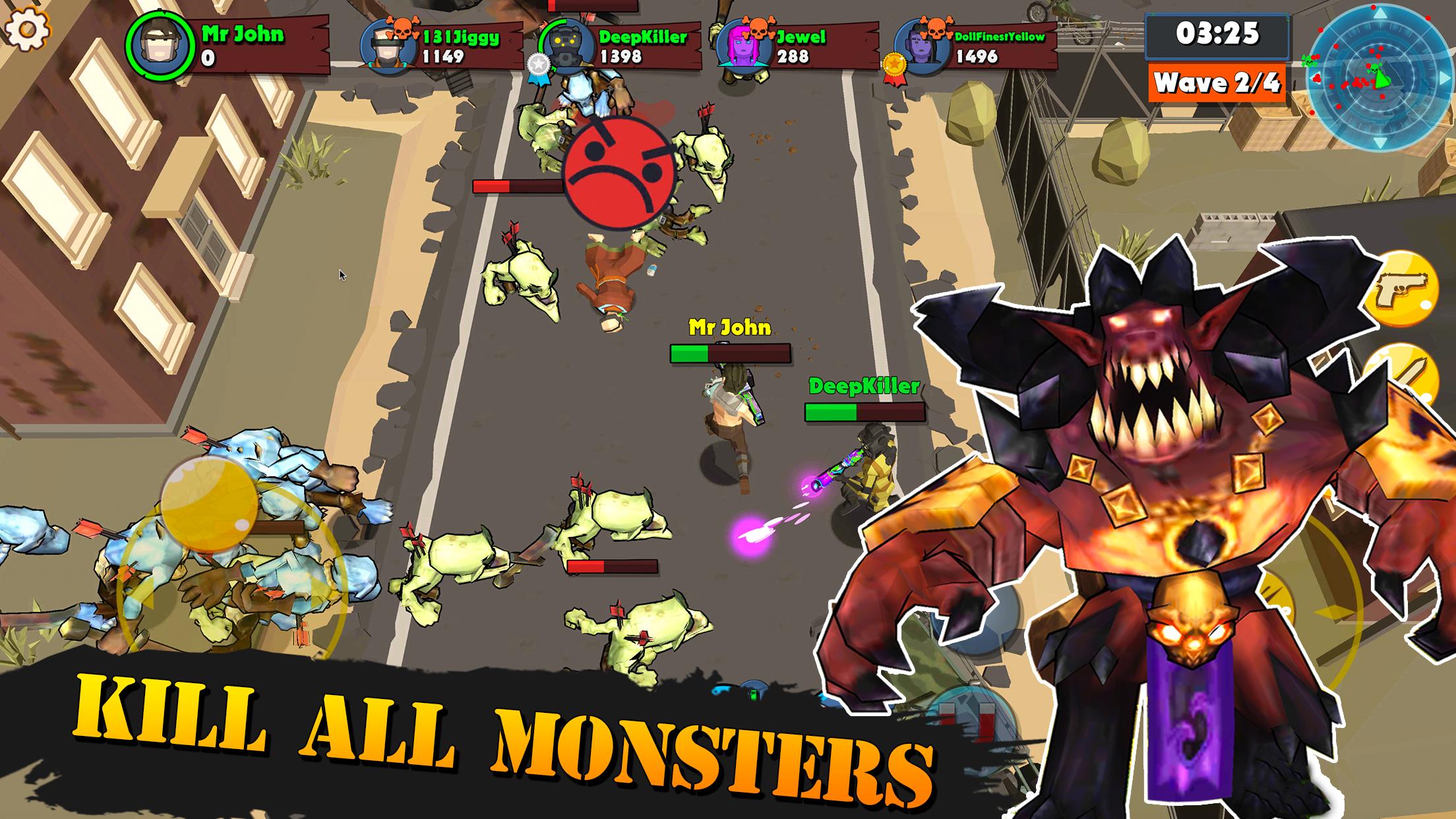 HEROES CLASH - PVP AND ZOMBIE 1.0.00 Screenshot 4