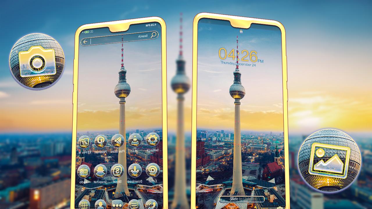 Berlin TV Tower Launcher Theme 1.0 Screenshot 3