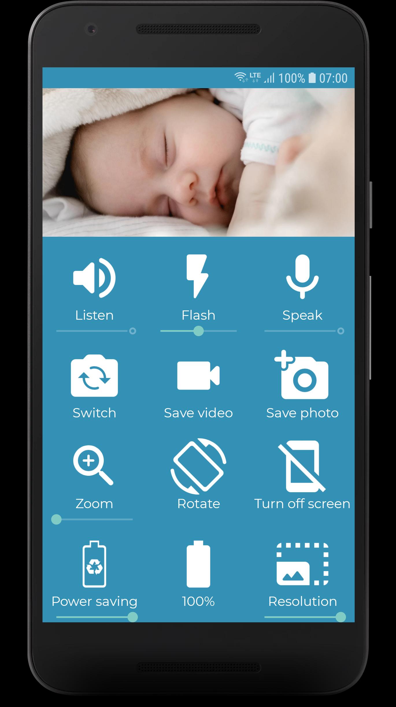 BabyCam Baby Monitor Camera 1.94 Screenshot 2