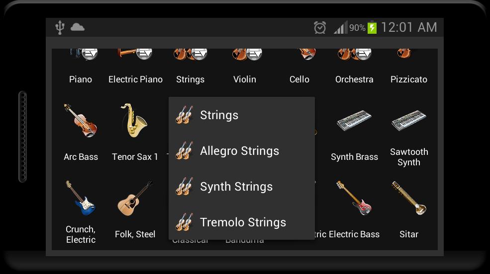 Strings and Piano Keyboard 4.10 Screenshot 17