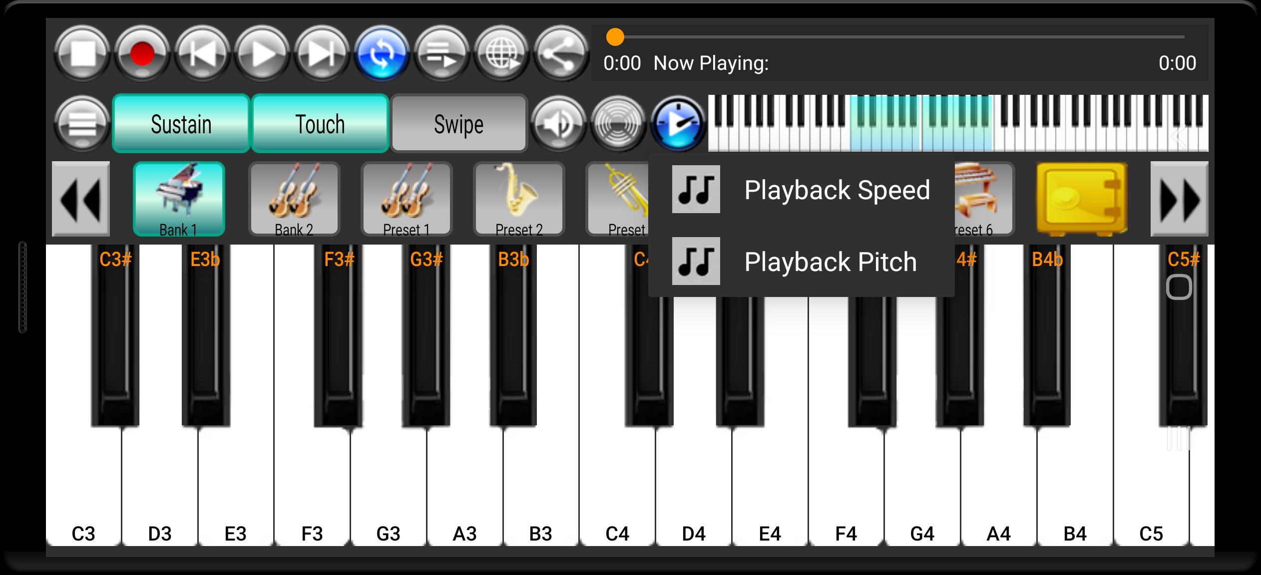 Strings and Piano Keyboard 4.10 Screenshot 3