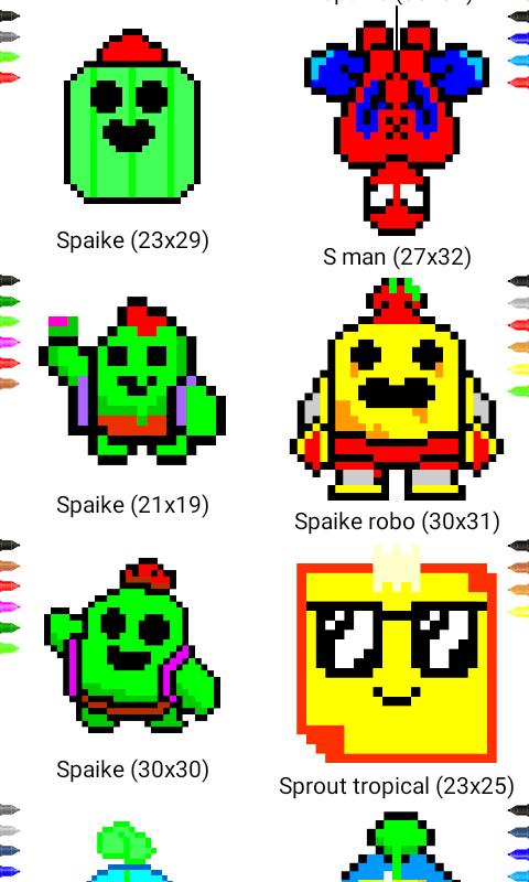 How to draw pixel characters drawing step by step 1.1 Screenshot 10