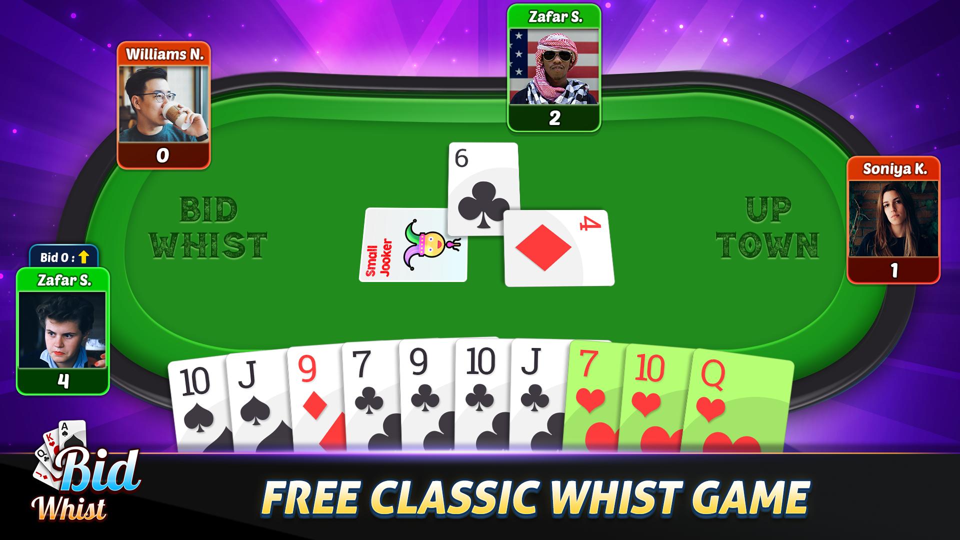 Bid Whist Free – Classic Whist 2 Player Card Game 11.3 Screenshot 4