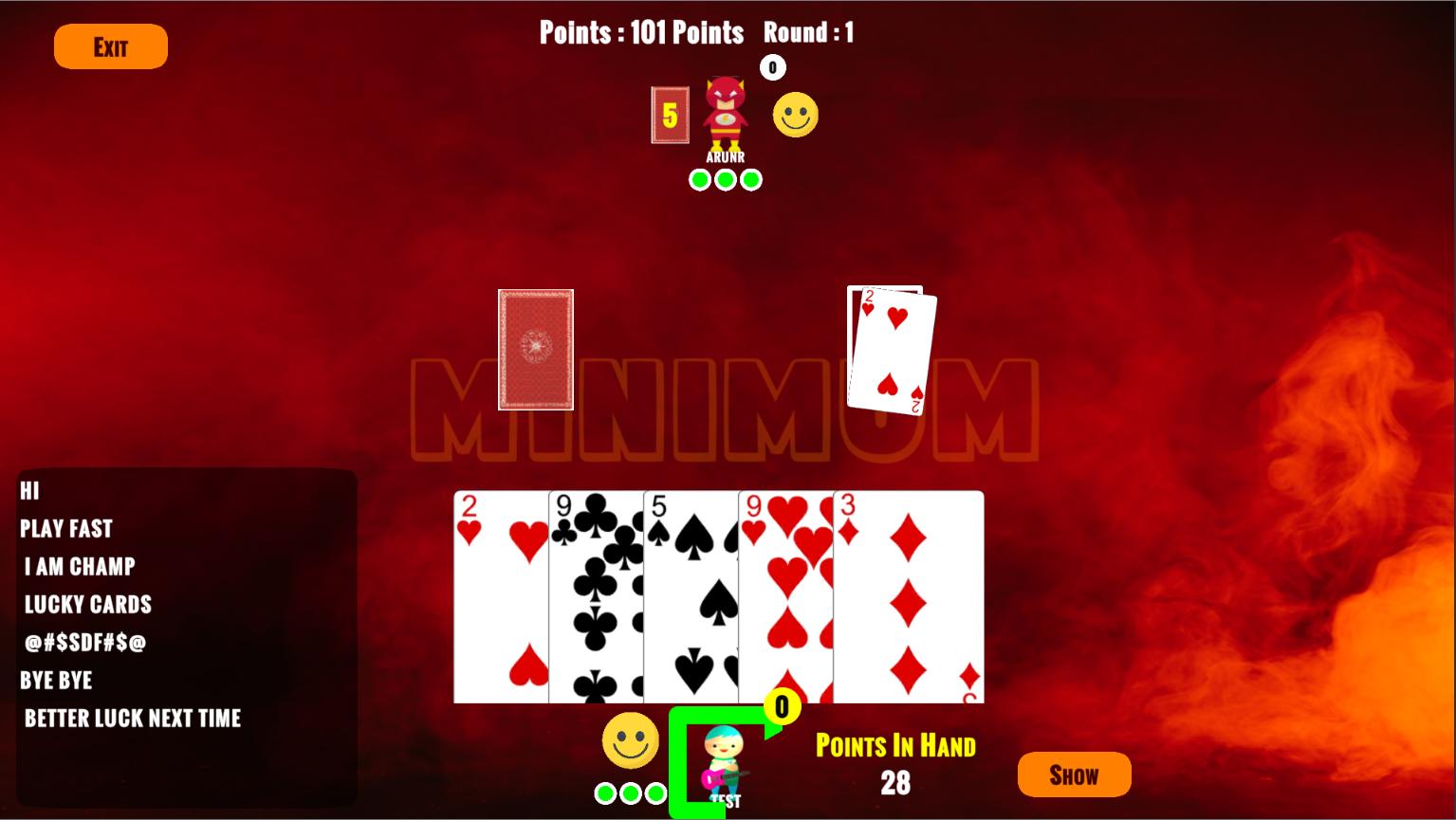 Minimum Card Game 1.1.8 Screenshot 2